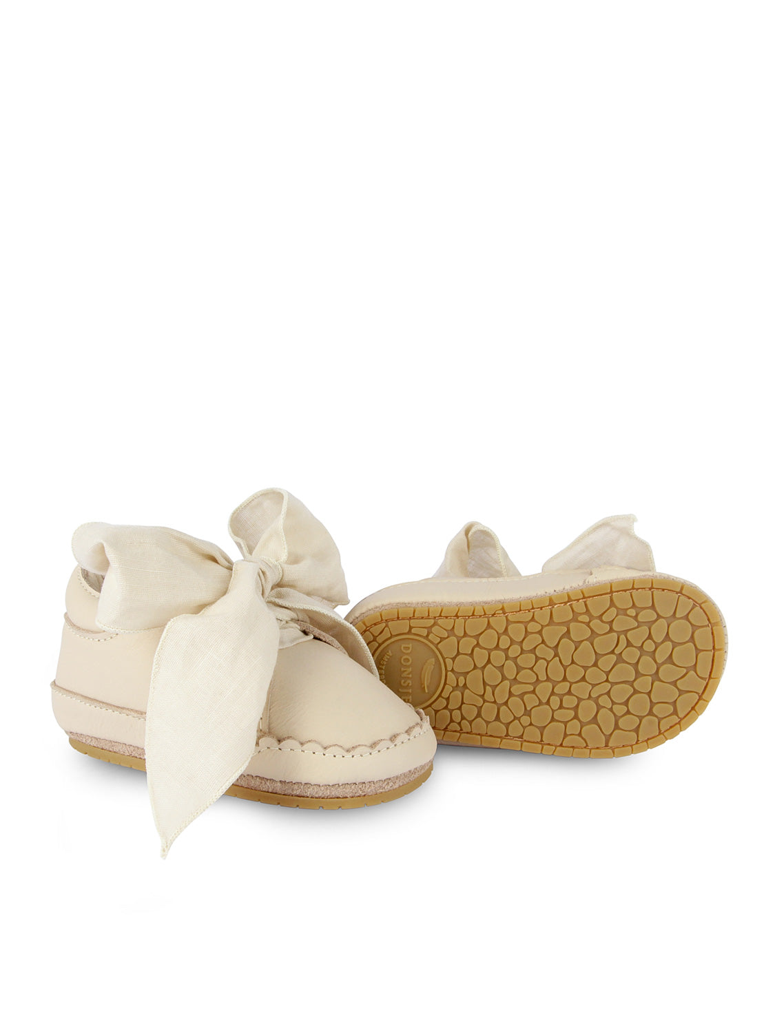 Donsje Amsterdam Kids Baby Shoes Lonny White in White 6904247577-5.jpg | NICKIS.com