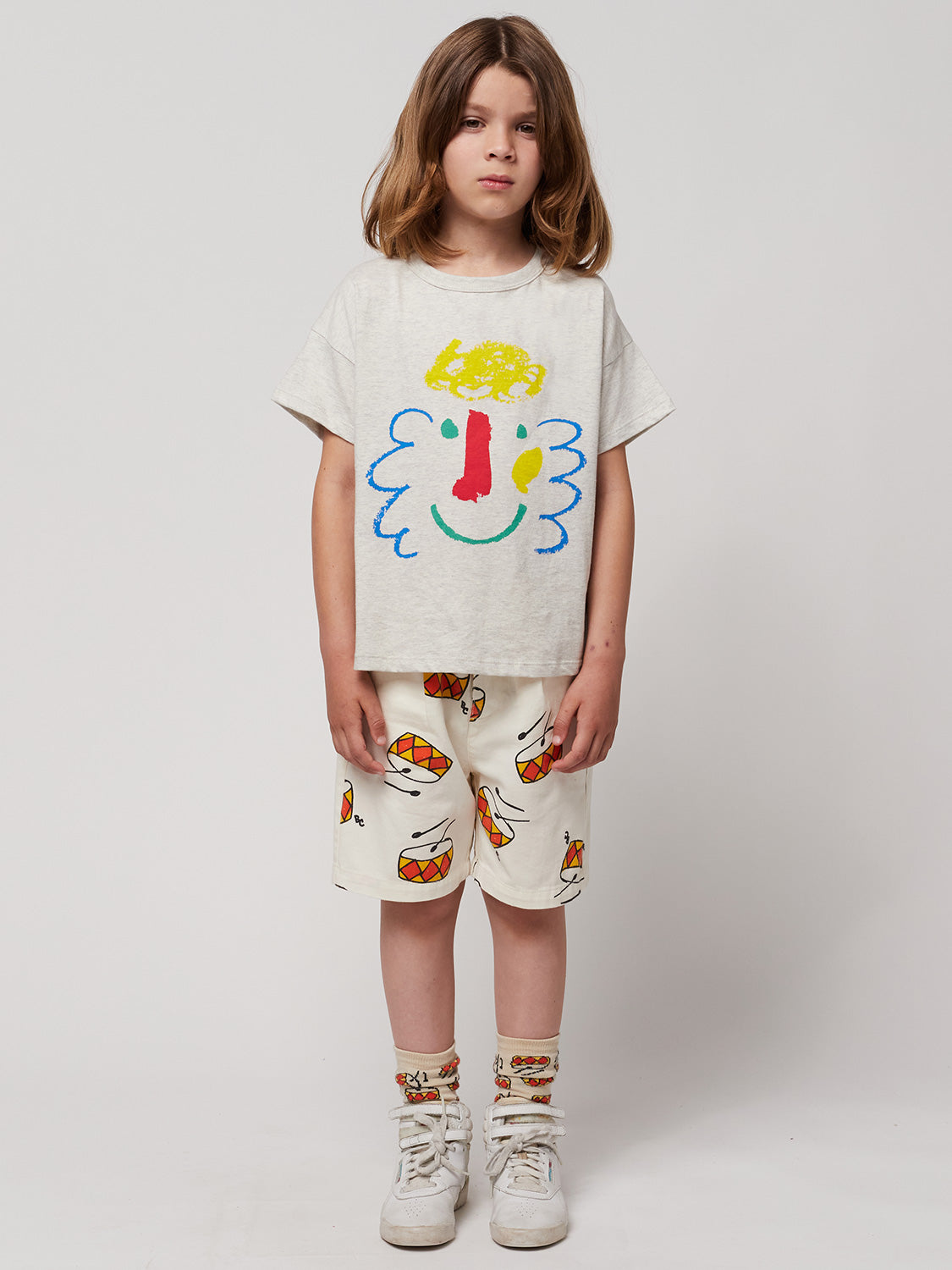 Bobo Choses Kids Shorts Play The Drum  in  6904266766-2.jpg | NICKIS.com