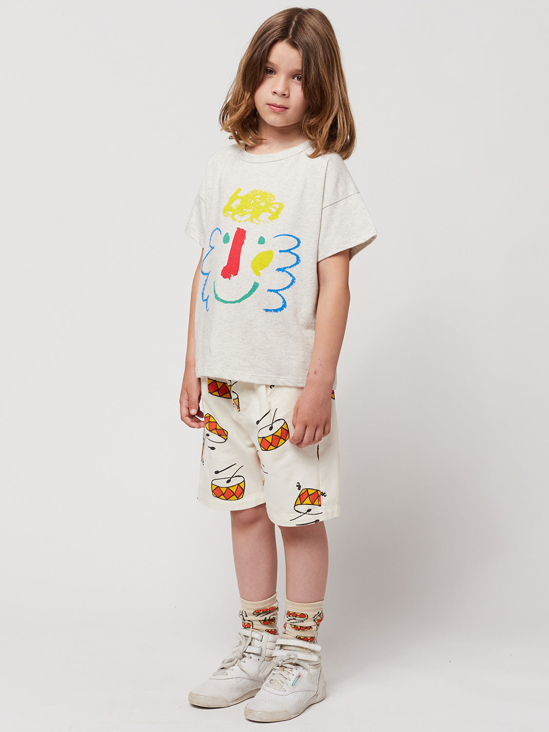 Bobo Choses Kids Shorts Play The Drum  in  6904266766-8.jpg | NICKIS.com