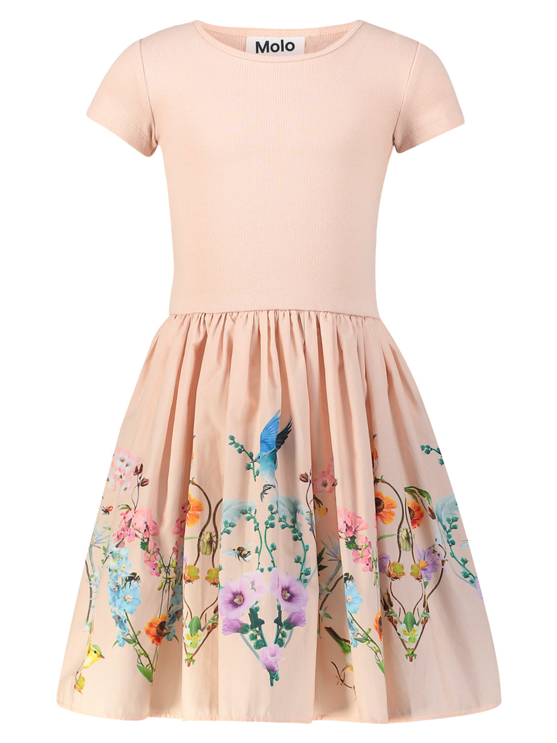 Molo Kids dress Cissa Apricot in Apricot 6904300939-1.jpg | NICKIS.com