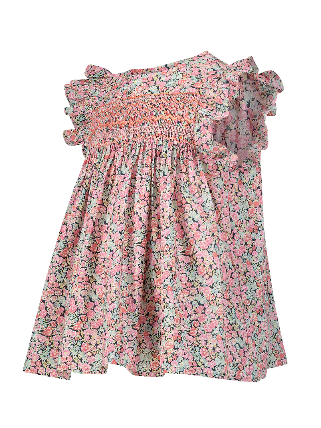 Bonpoint Kids blouse Fidji Multicoloured in Multicoloured 6904324981-4.jpg | NICKIS.com