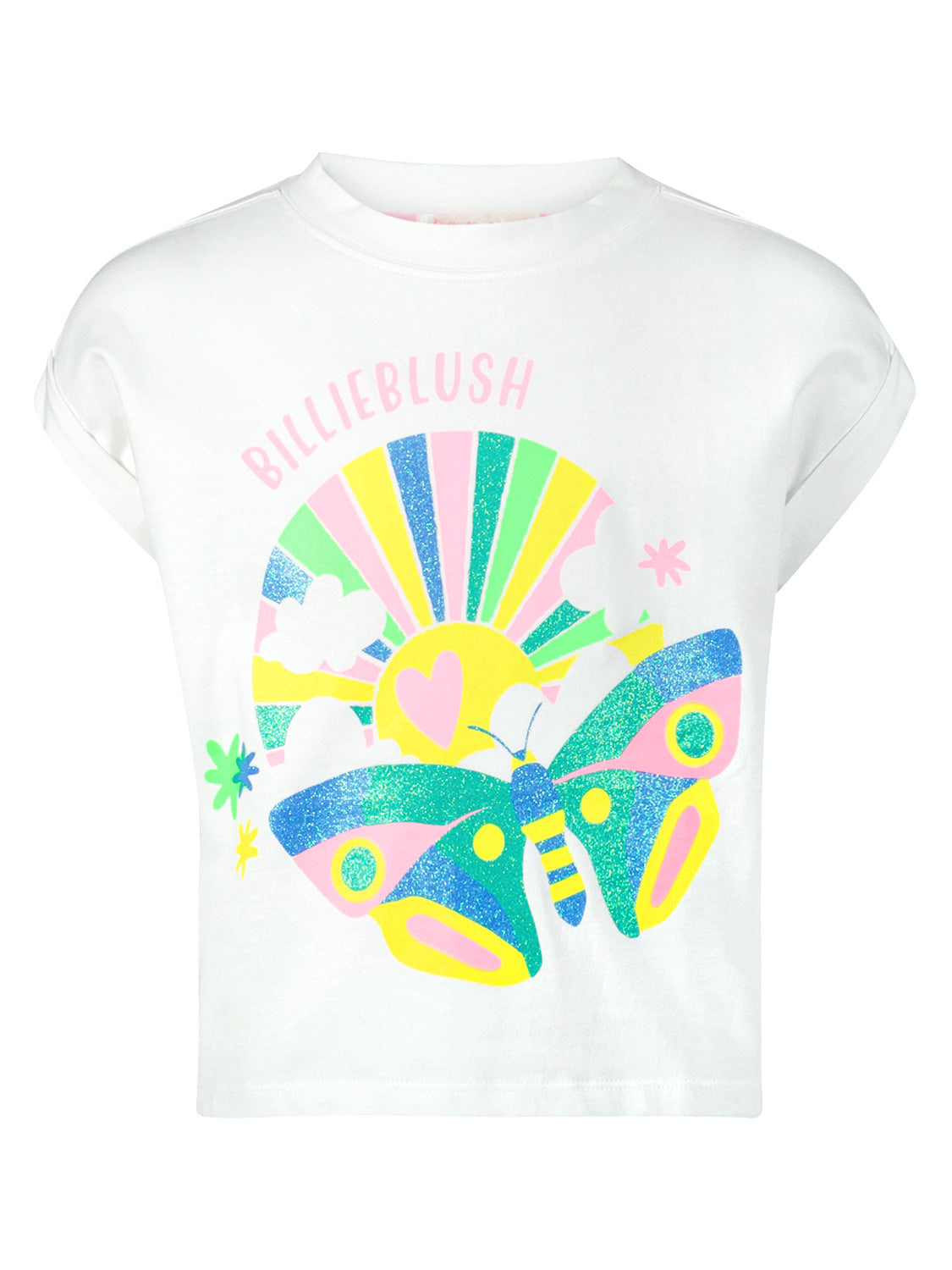 Billieblush Kids t-shirt White in White 6904414853-1.jpg | NICKIS.com