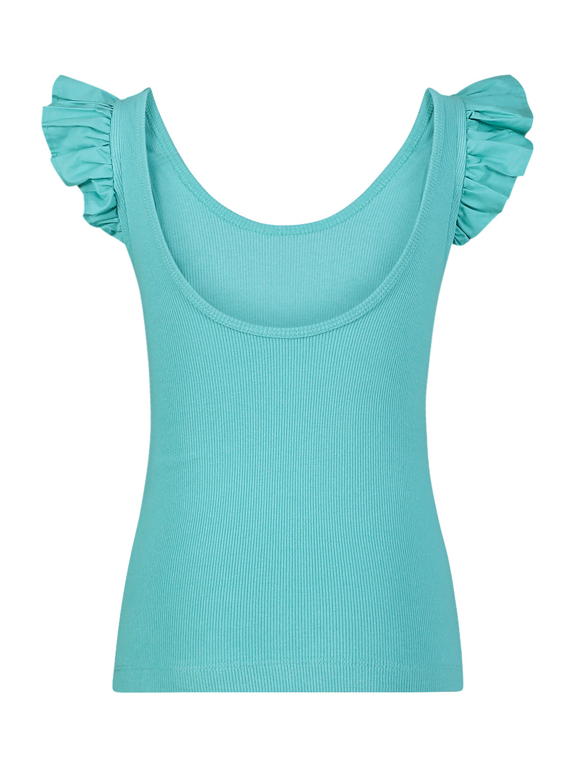 Molo Kids top Ranja Turquoise in Turquoise 6904418363-4.jpg | NICKIS.com