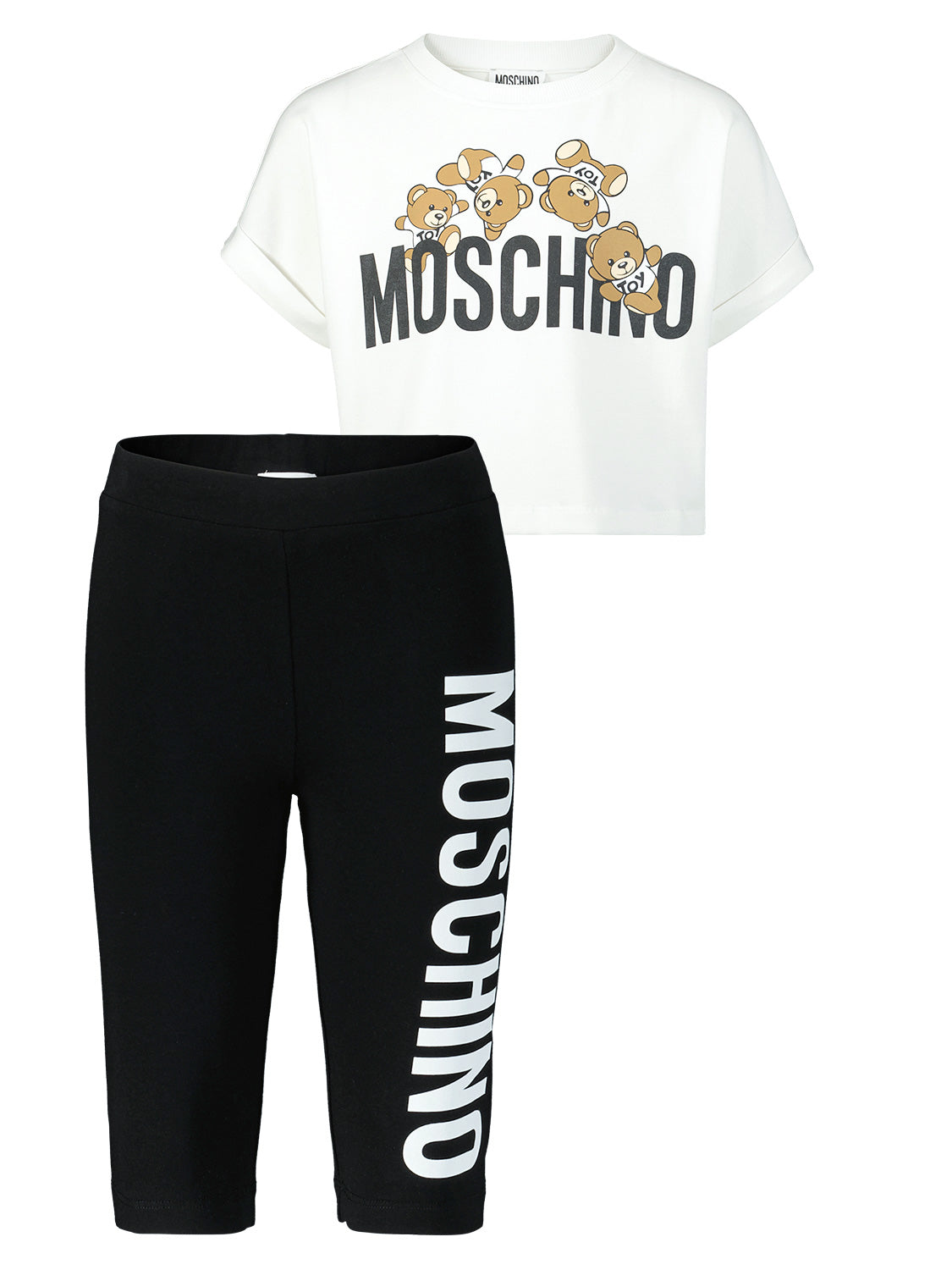 Moschino Kids clothing set White in White 6904420286-1.jpg | NICKIS.com