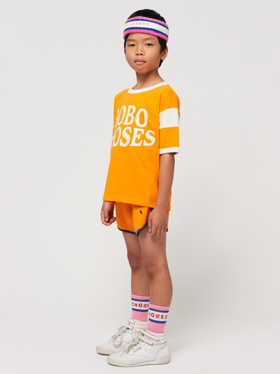 Bobo Choses Kids t-shirt B.c. Orange in Orange 6904473226-8.jpg | NICKIS.com