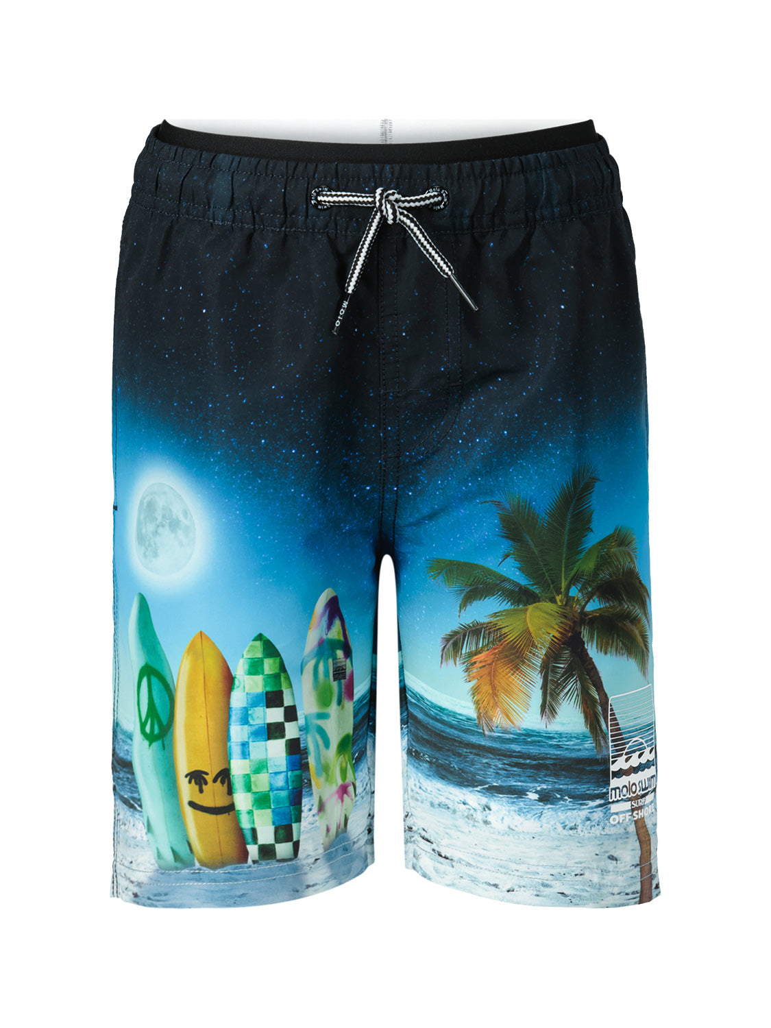 Molo Kids swim shorts Neal Blue in Blue 6904475007-1.jpg | NICKIS.com