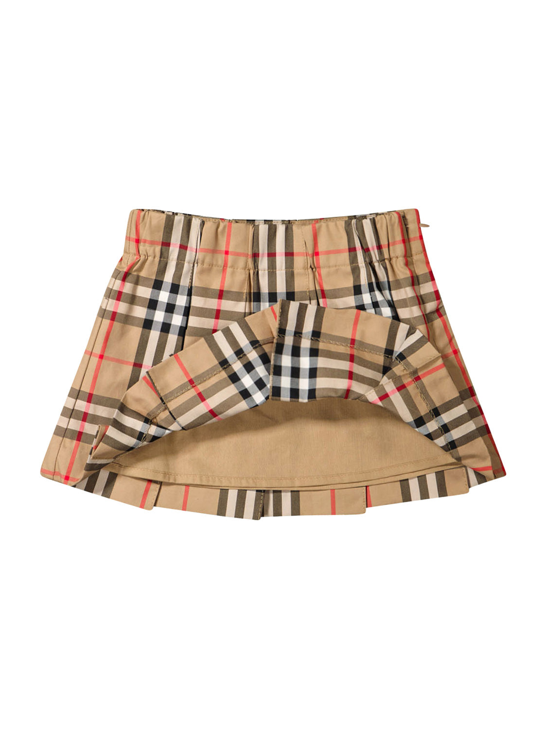 Burberry Kids skirt Gabrielle Camel in Camel 6904476588-4.jpg | NICKIS.com