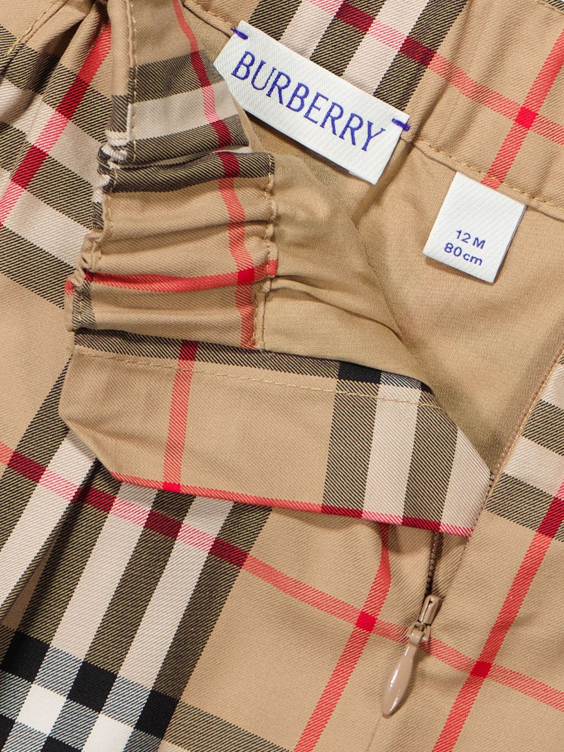 Burberry Kids skirt Gabrielle Camel in Camel 6904476588-6.jpg | NICKIS.com