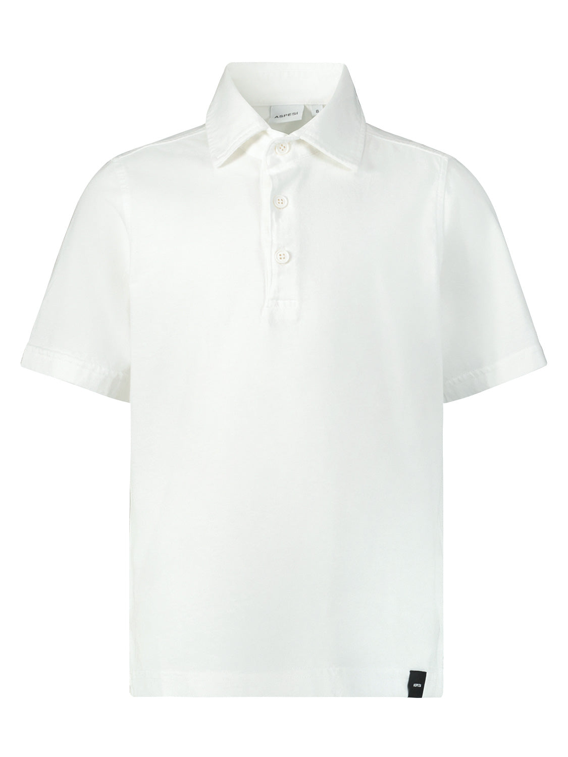 Aspesi Kids Polo Shirt White in White 6904498246-1.jpg | NICKIS.com