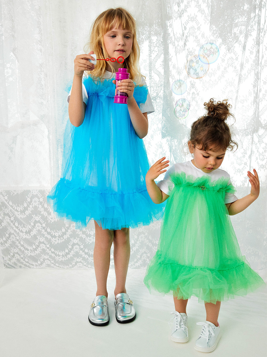 TWINSET Kids dress Blue in Blue 6904521342-2.jpg | NICKIS.com