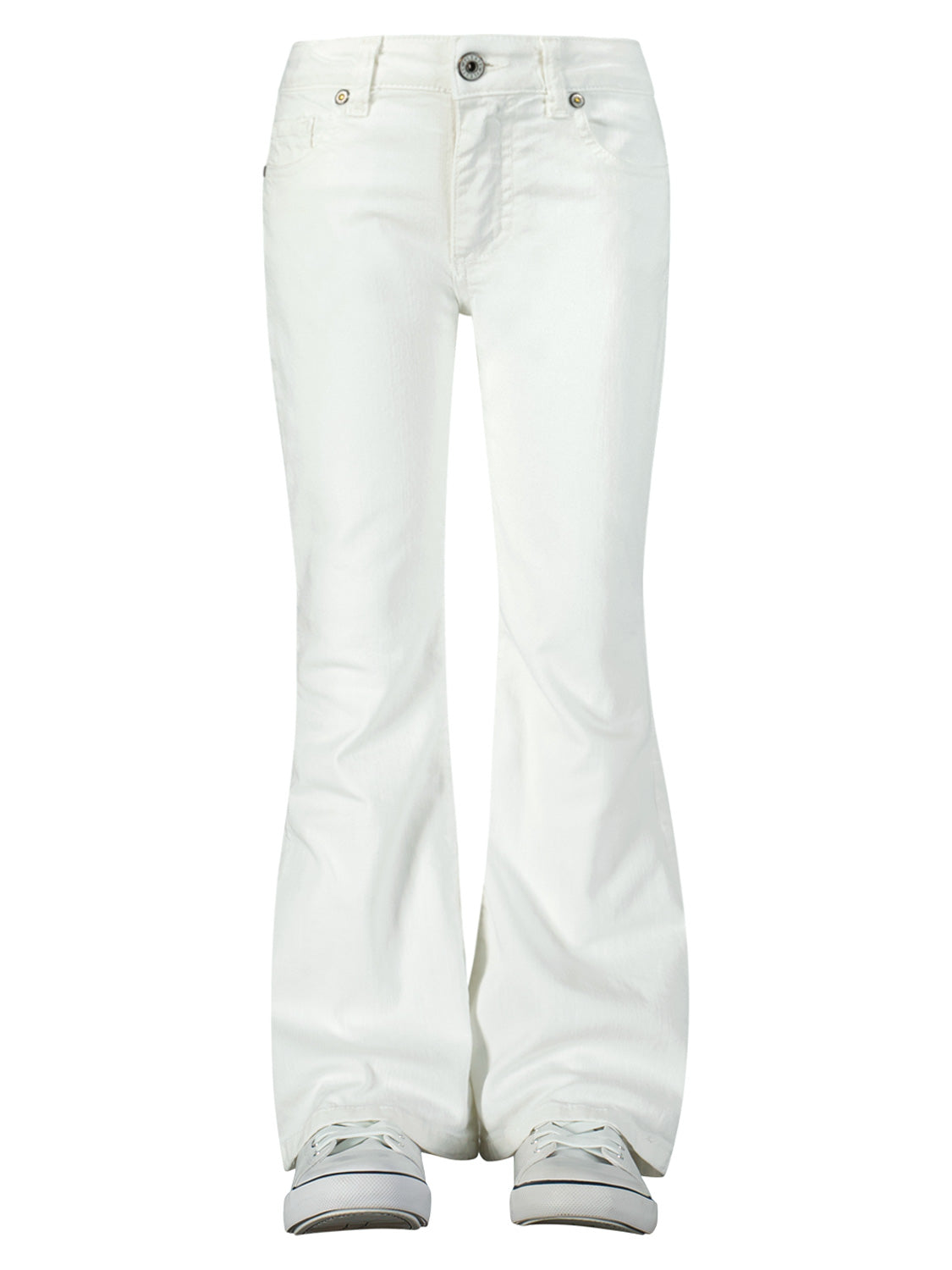 PLEASE - THE TROUSERS Kids jeans White in White 6904532310-4.jpg | NICKIS.com