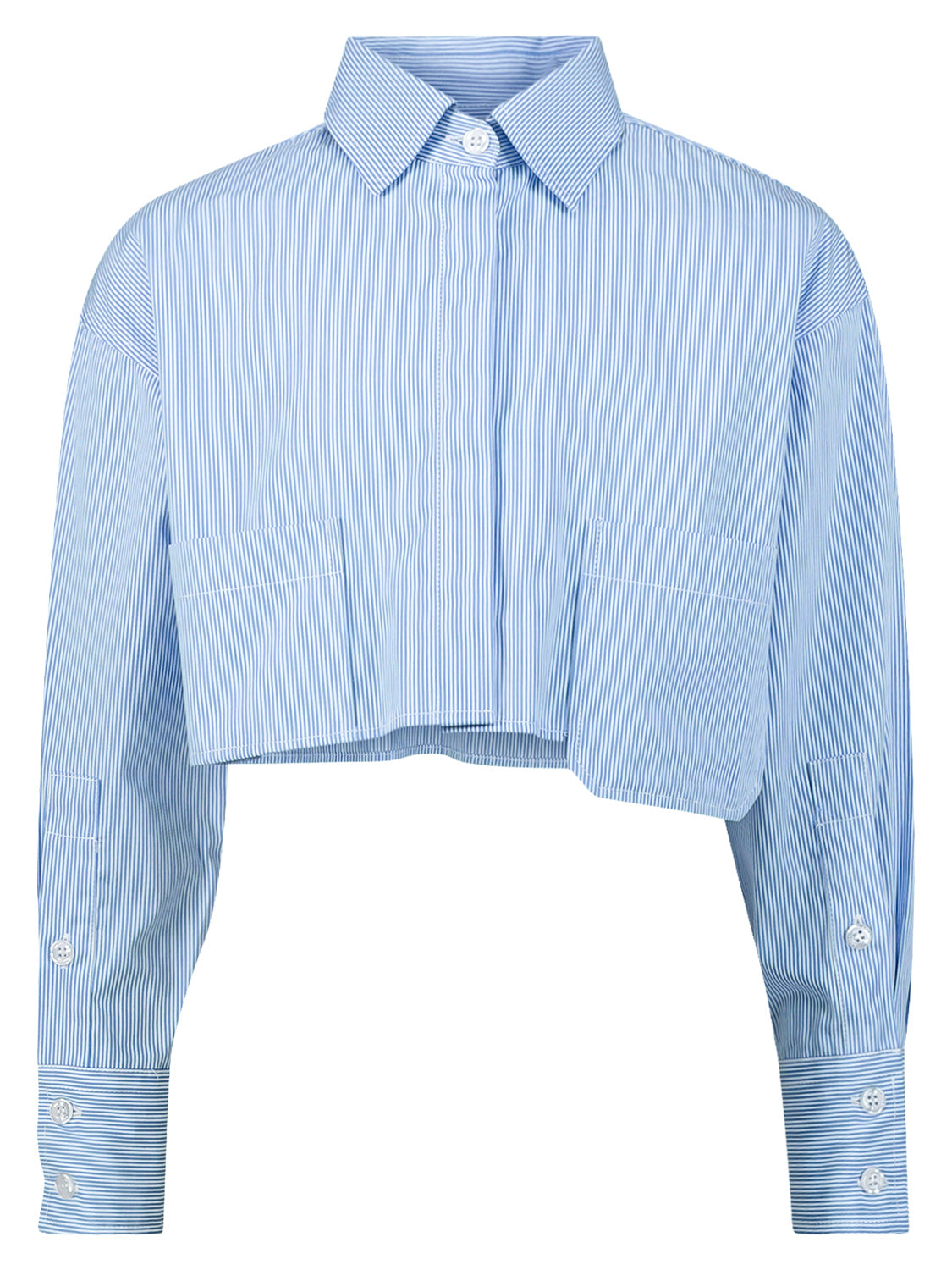 Aspesi Kids blouse Blue in Blue 6904586978-1.jpg | NICKIS.com