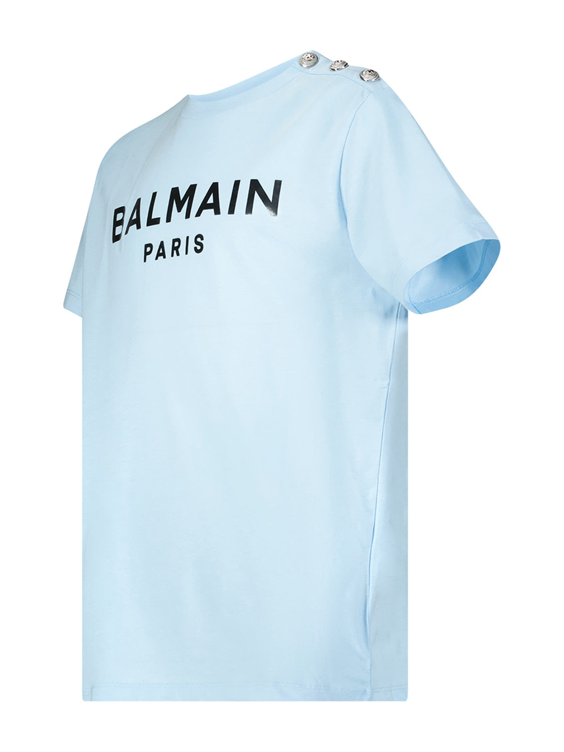 Balmain T Shirt Light Blue for Boys