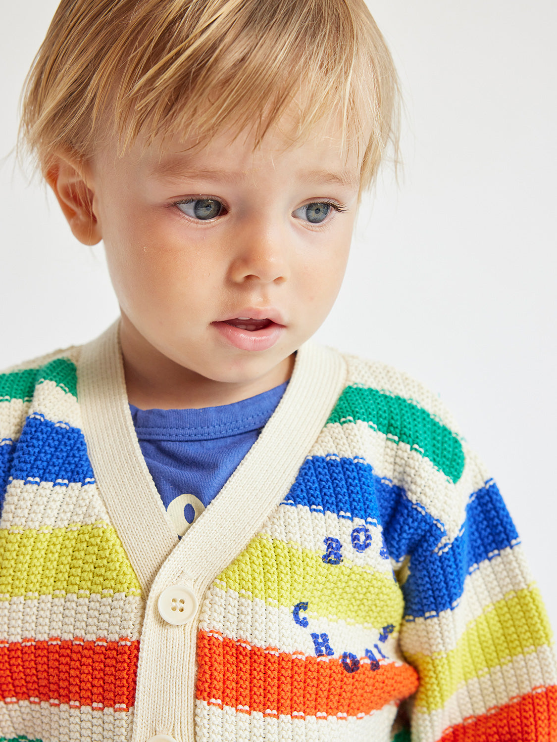 Bobo Choses Kids cardigan Multicolor Stripes Multicoloured in Multicoloured 6904629640-8.jpg | NICKIS.com