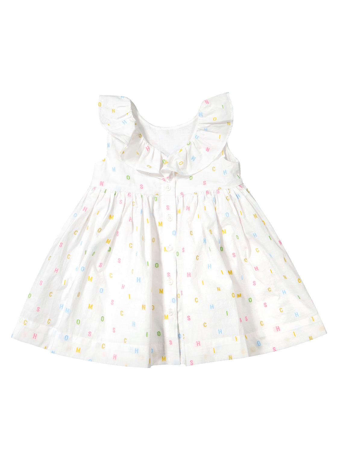 Moschino Kids dress White in White 6904635485-4.jpg | NICKIS.com