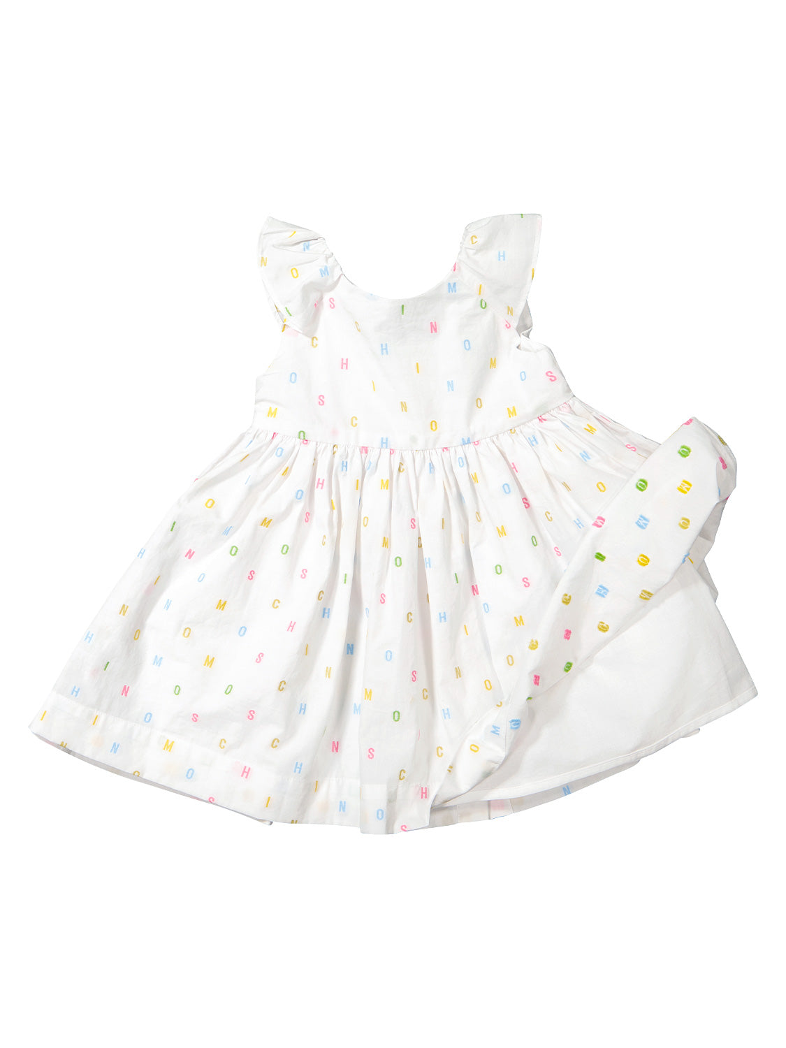 Moschino Kids dress White in White 6904635485-5.jpg | NICKIS.com