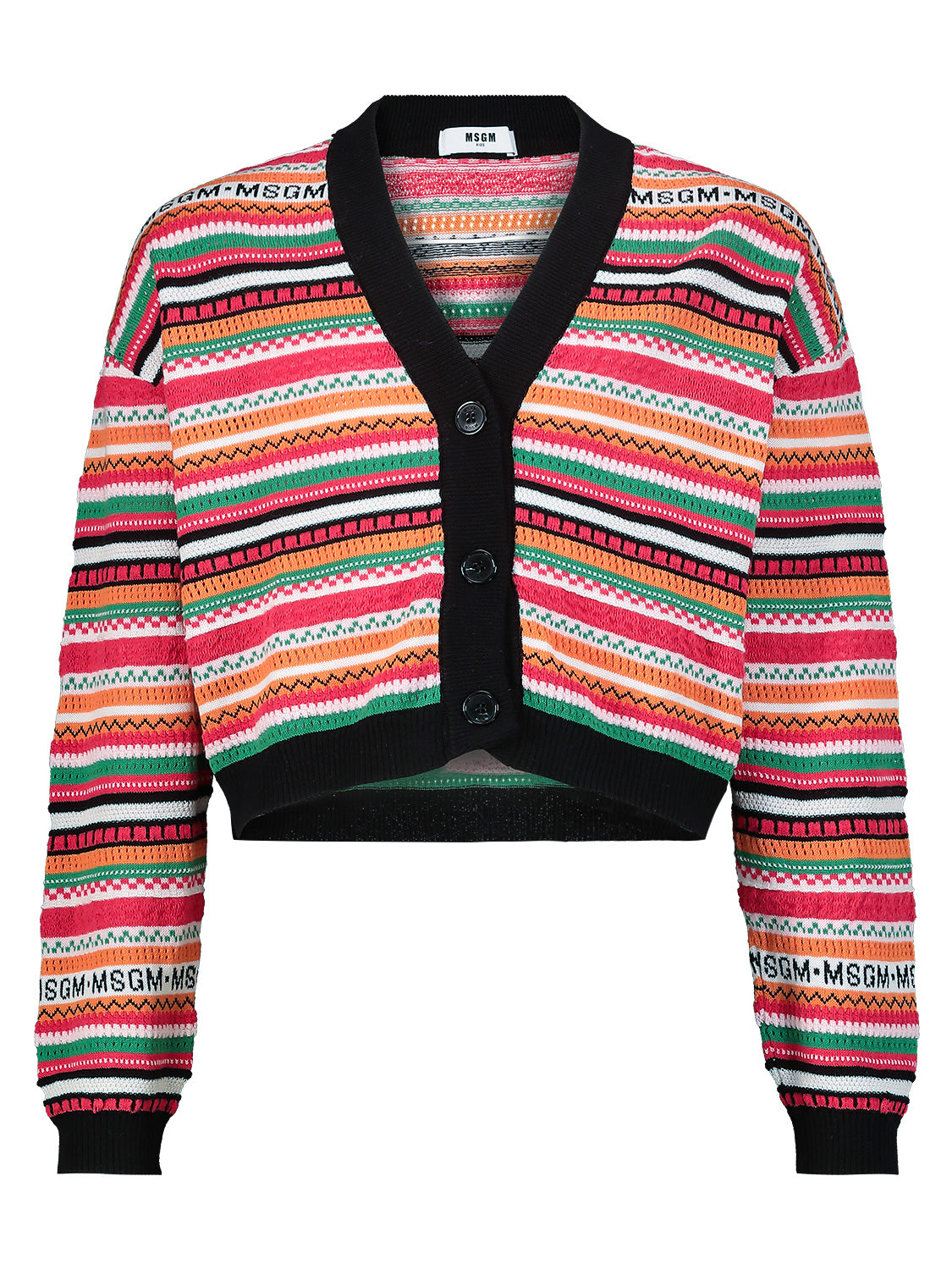 MSGM Kids cardigan Multicoloured in Multicoloured 6904690230-1.jpg | NICKIS.com