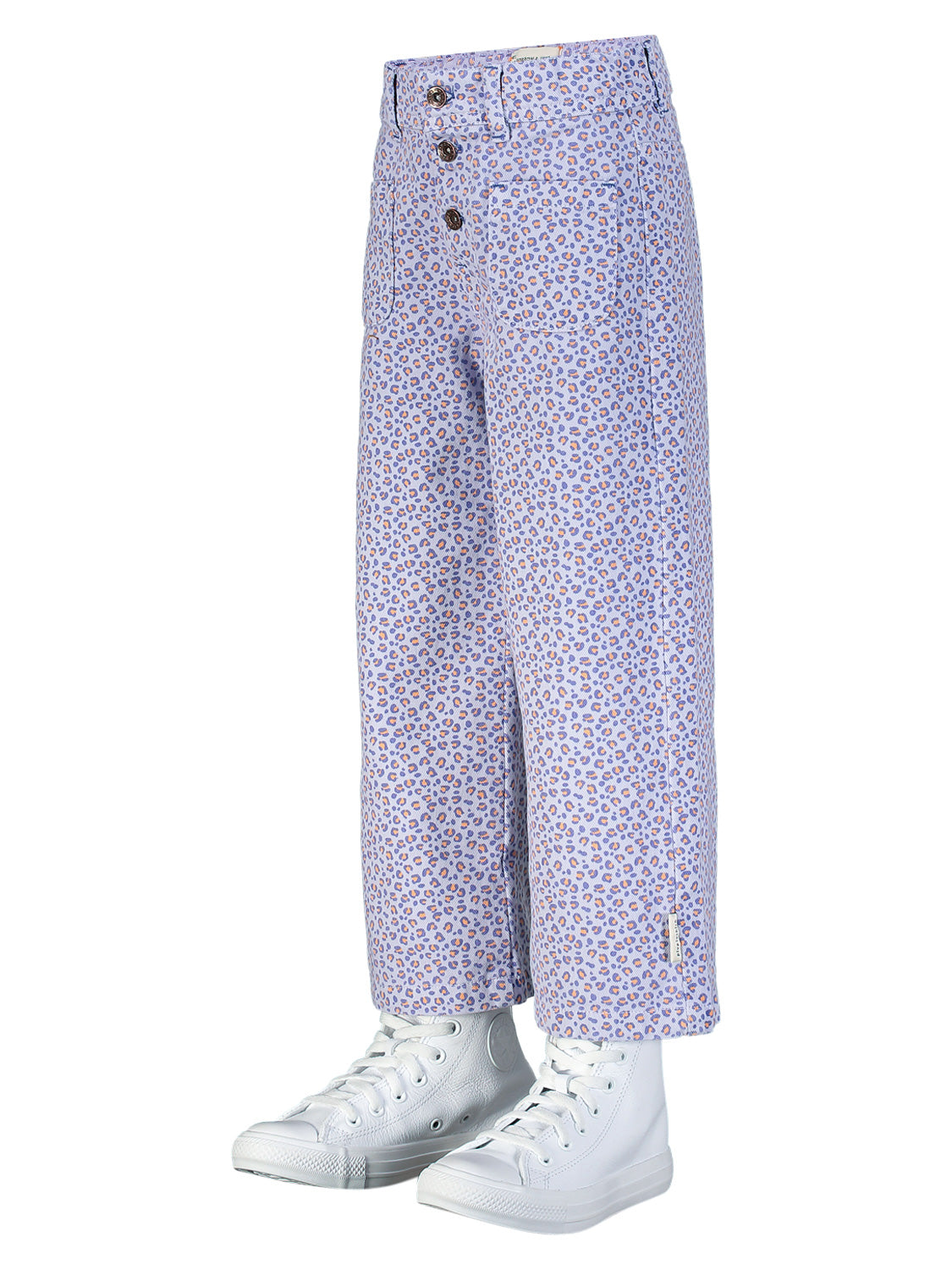 Piupiuchick Kids pants Lilac in Lilac 6904702100-5.jpg | NICKIS.com