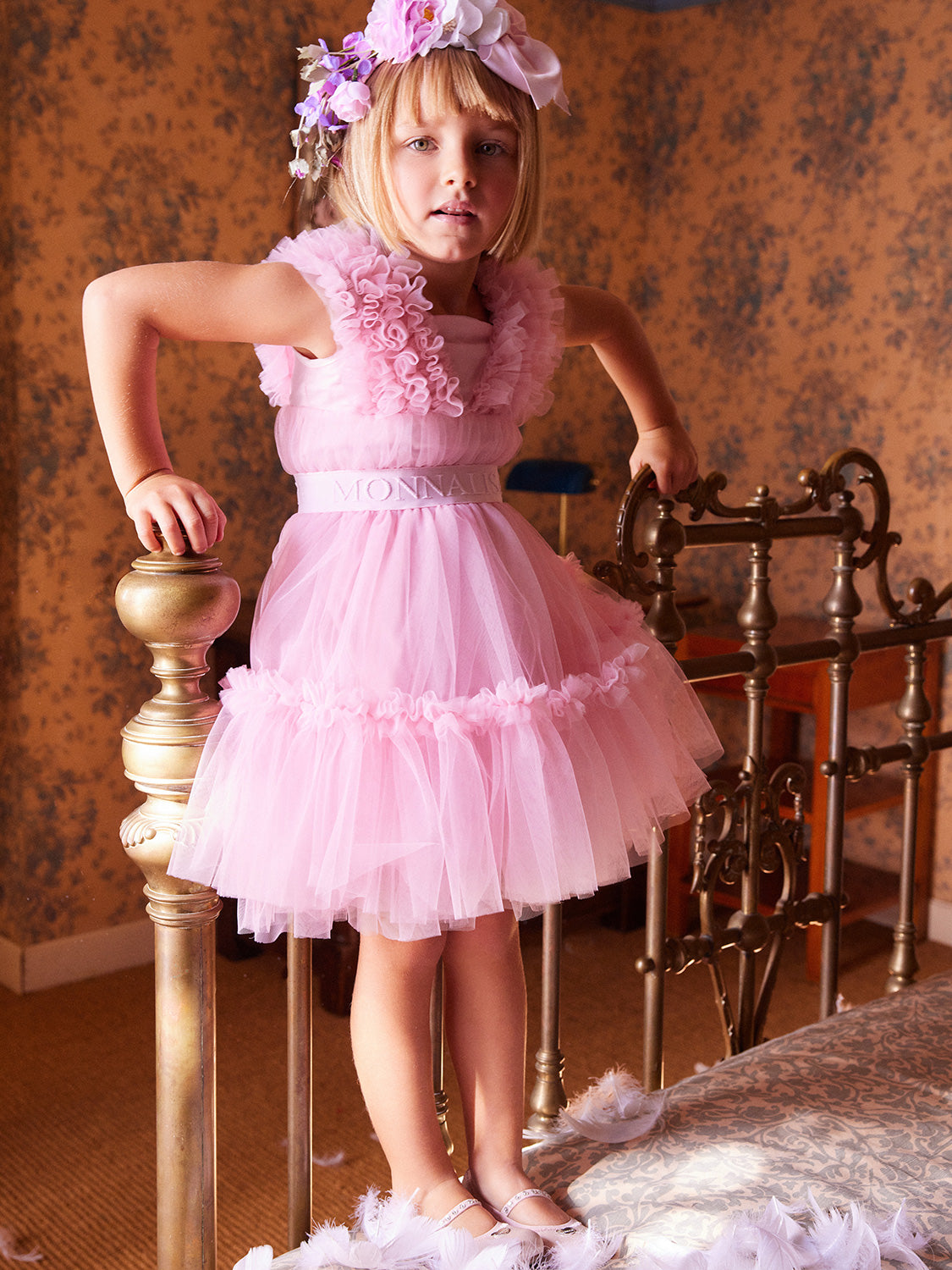 Monnalisa Kids dress  in  6904851686-2.jpg | NICKIS.com