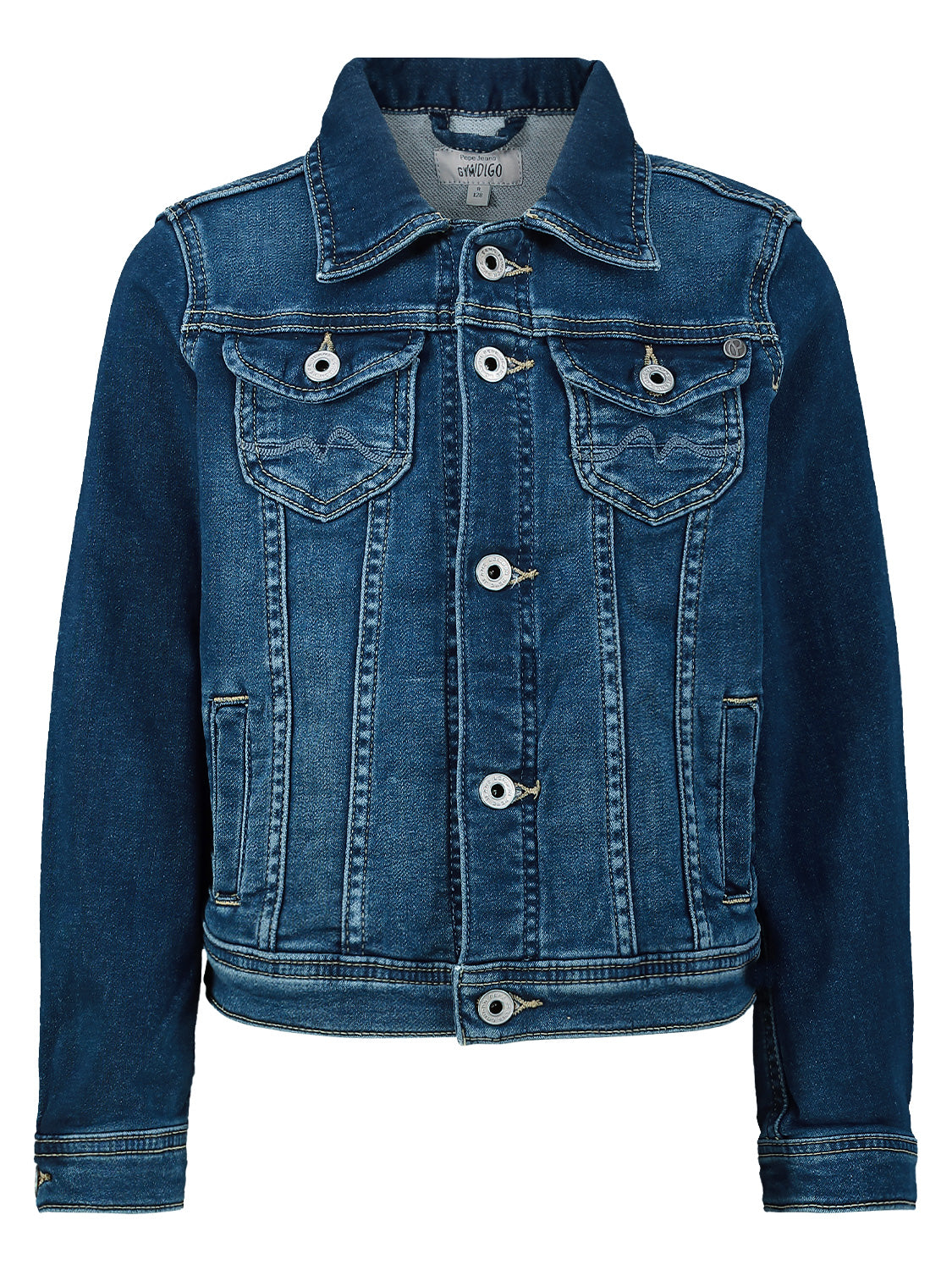 Pepe Jeans Kids jacket New Berry Blue in Blue 6904893936-1.jpg | NICKIS.com