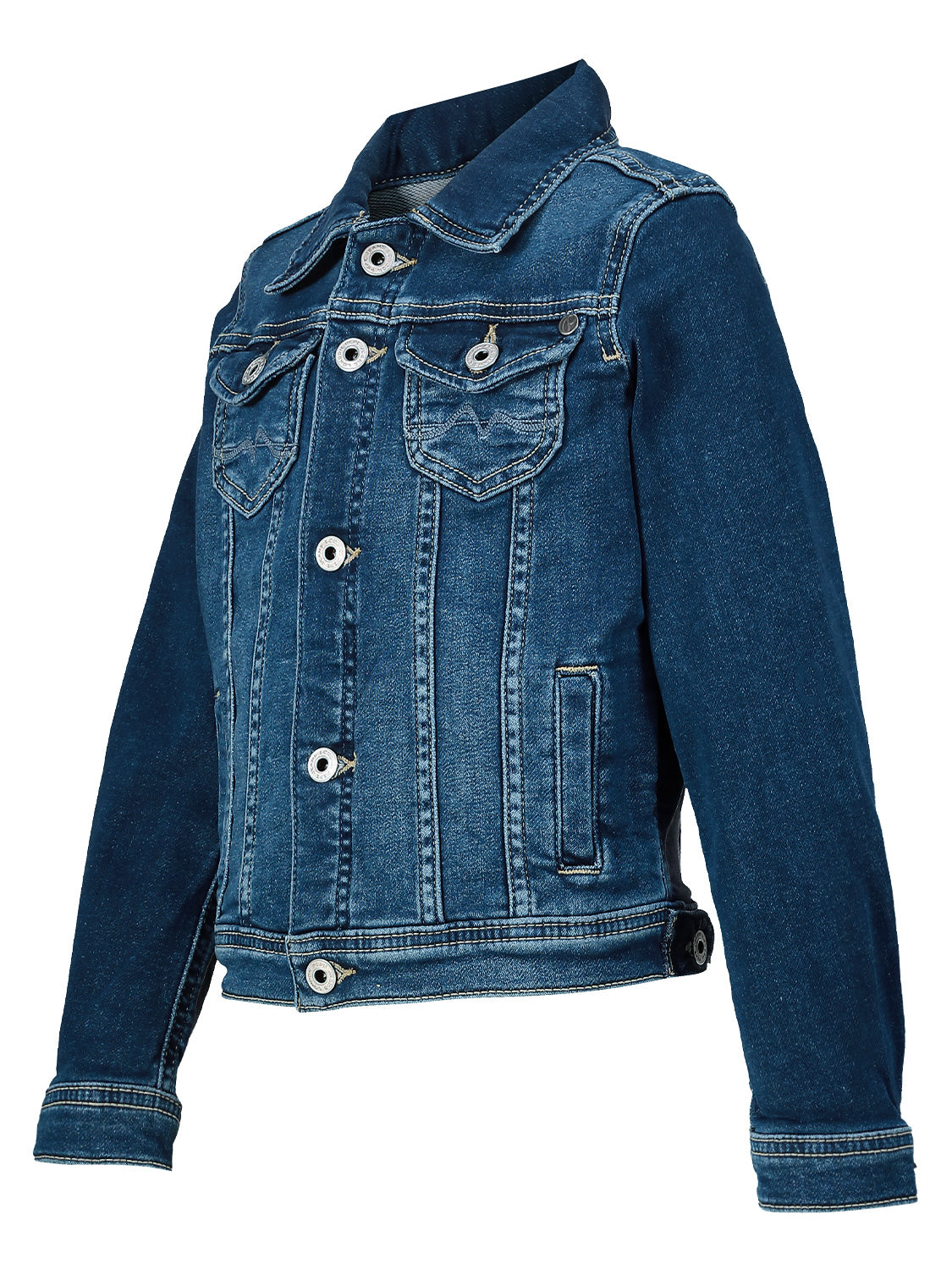 Pepe Jeans Kids jacket New Berry Blue in Blue 6904893936-4.jpg | NICKIS.com