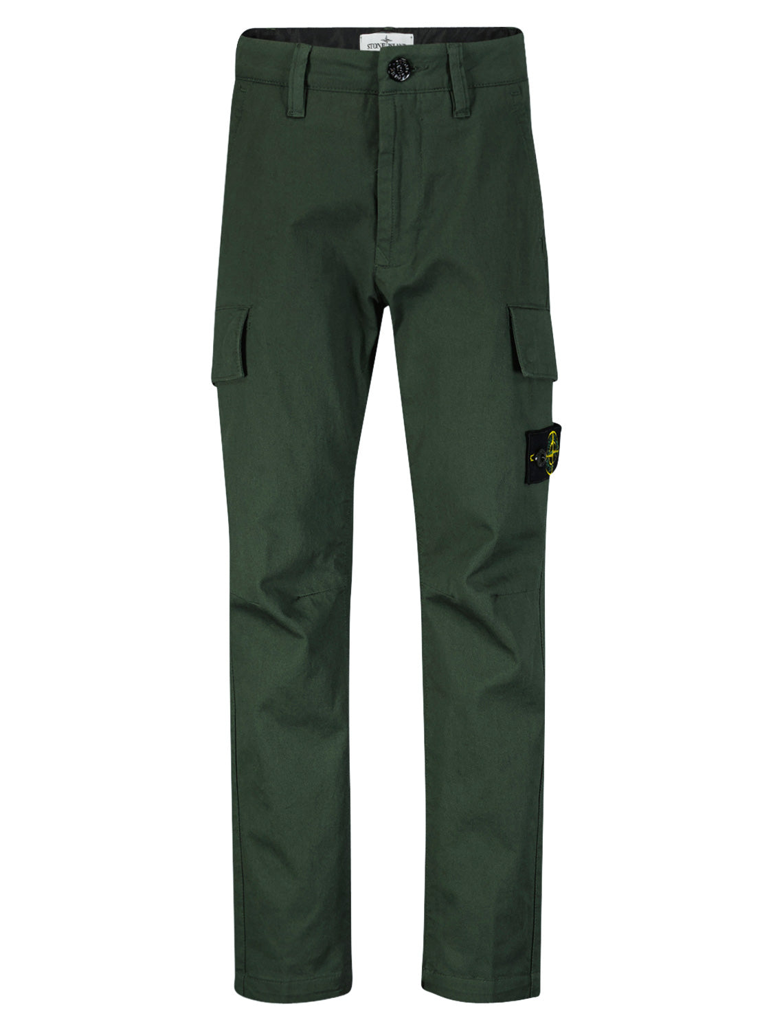 STONE ISLAND JUNIOR Kids Cargo Trousers Olive Green in Olive Green 6904894266-1.jpg | NICKIS.com