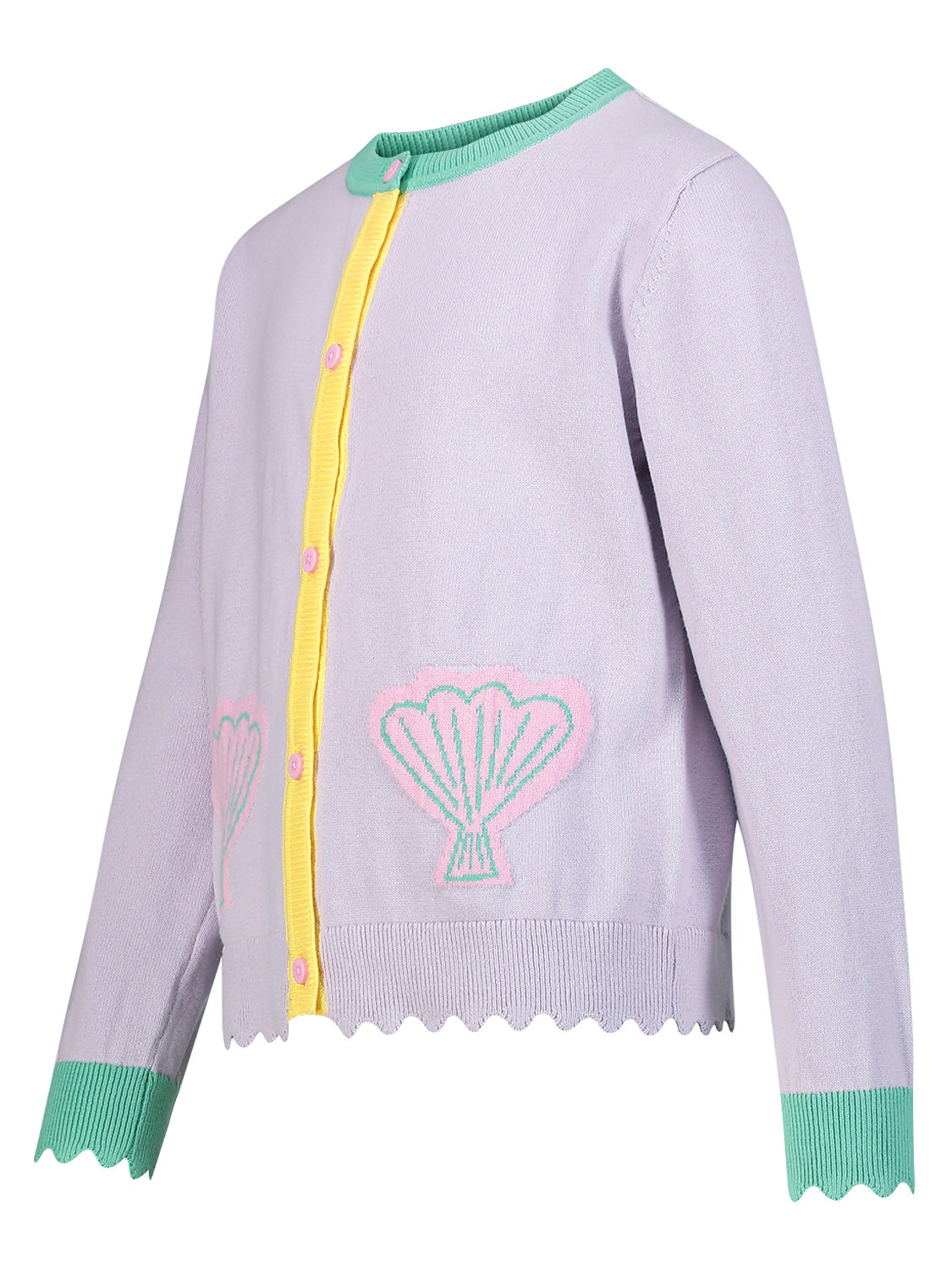 Stella McCartney Kids Kids cardigan Lilac in Lilac 6904935874-4.jpg | NICKIS.com