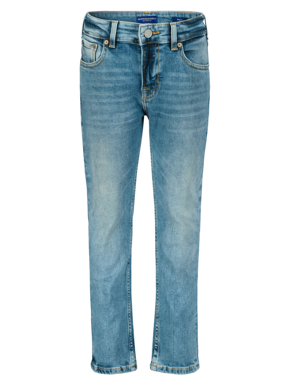 Scotch & Soda Kids jeans Dean - loose taper Blue in Blue 6905014910-1.jpg | NICKIS.com