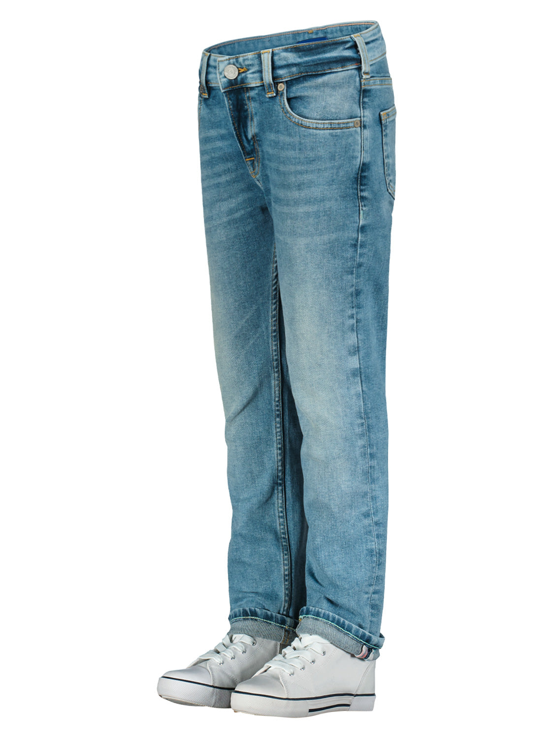 Scotch & Soda Kids jeans Dean - loose taper Blue in Blue 6905014910-5.jpg | NICKIS.com