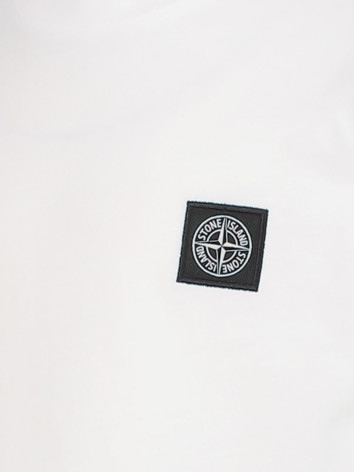 STONE ISLAND JUNIOR Kids t-shirt White in White 6905038353-5.jpg | NICKIS.com