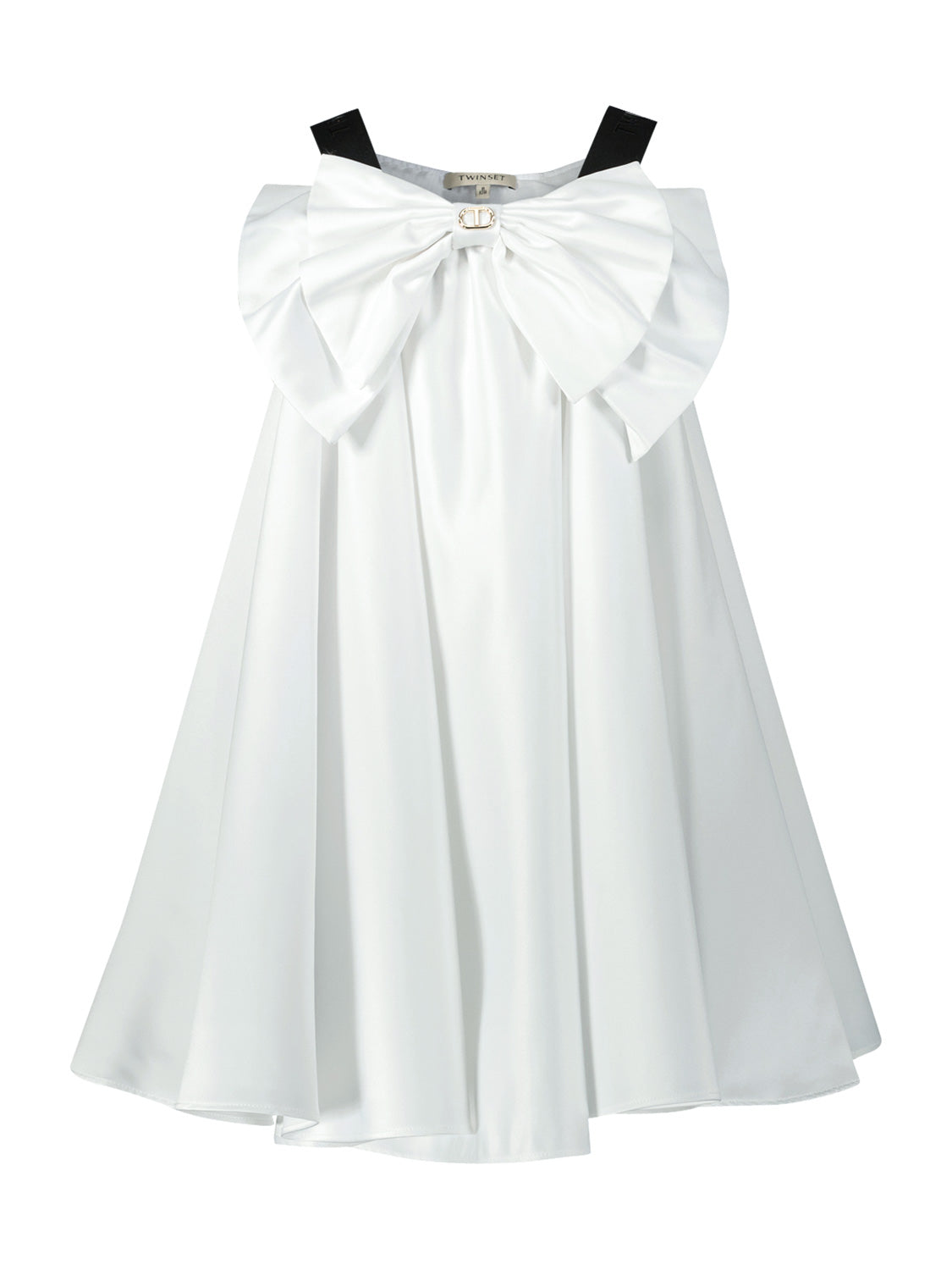 TWINSET Kids dress White in White 6905095604-1.jpg | NICKIS.com