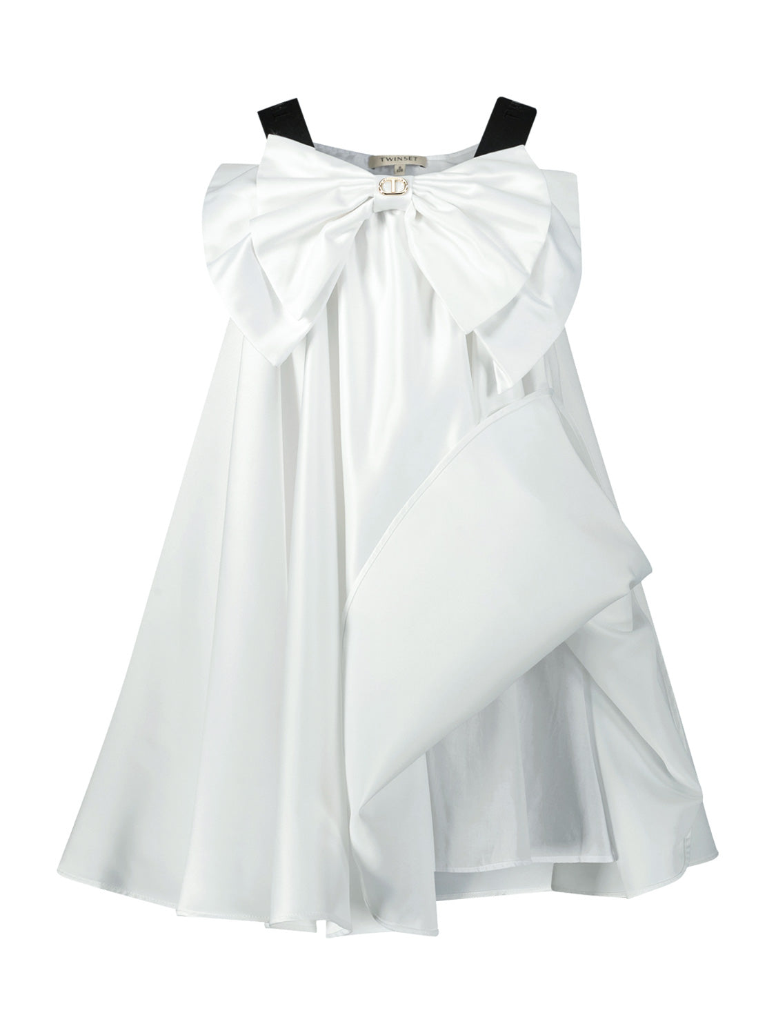 TWINSET Kids dress White in White 6905095604-4.jpg | NICKIS.com