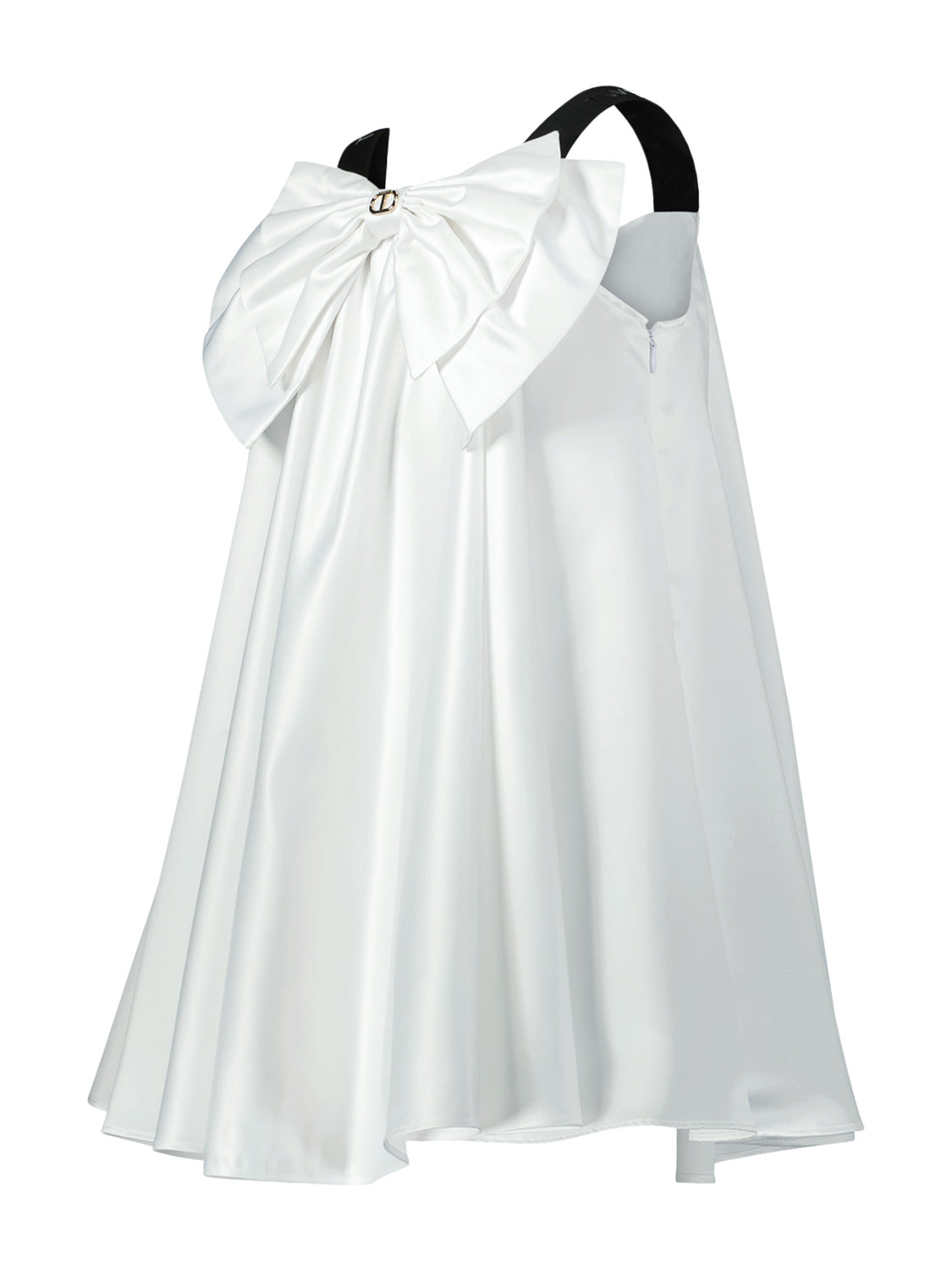 TWINSET Kids dress White in White 6905095604-5.jpg | NICKIS.com