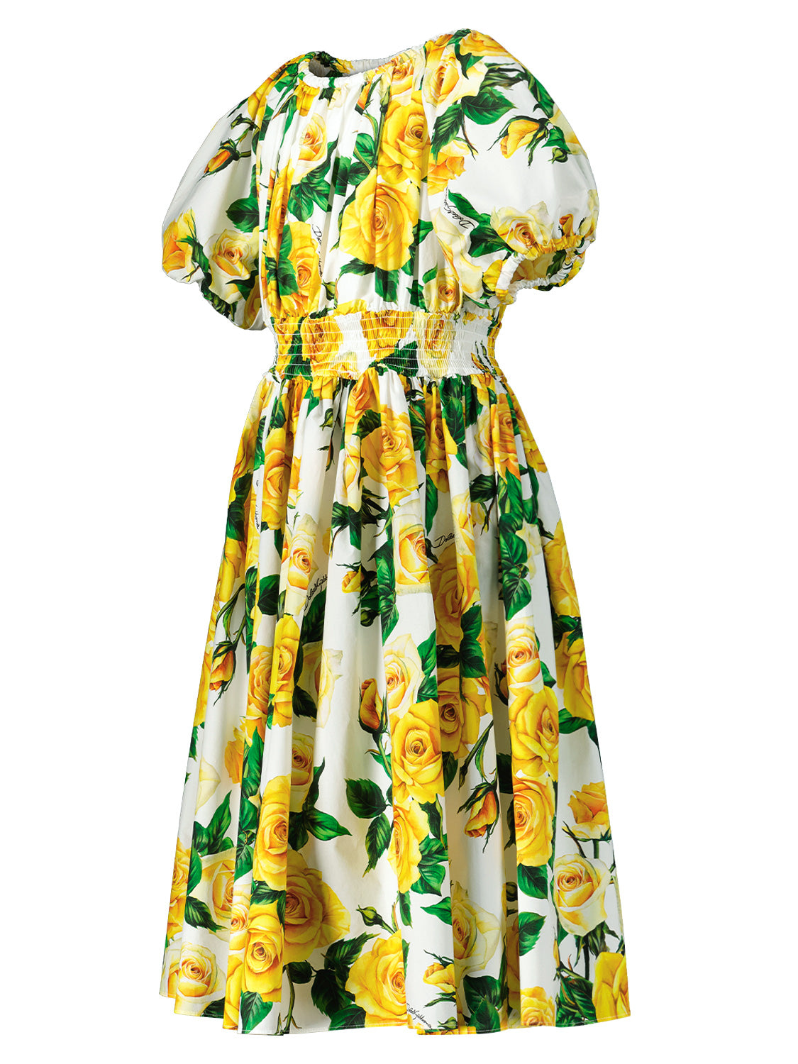 Dolce & Gabbana Kids dress Yellow in Yellow 6905139887-4.jpg | NICKIS.com