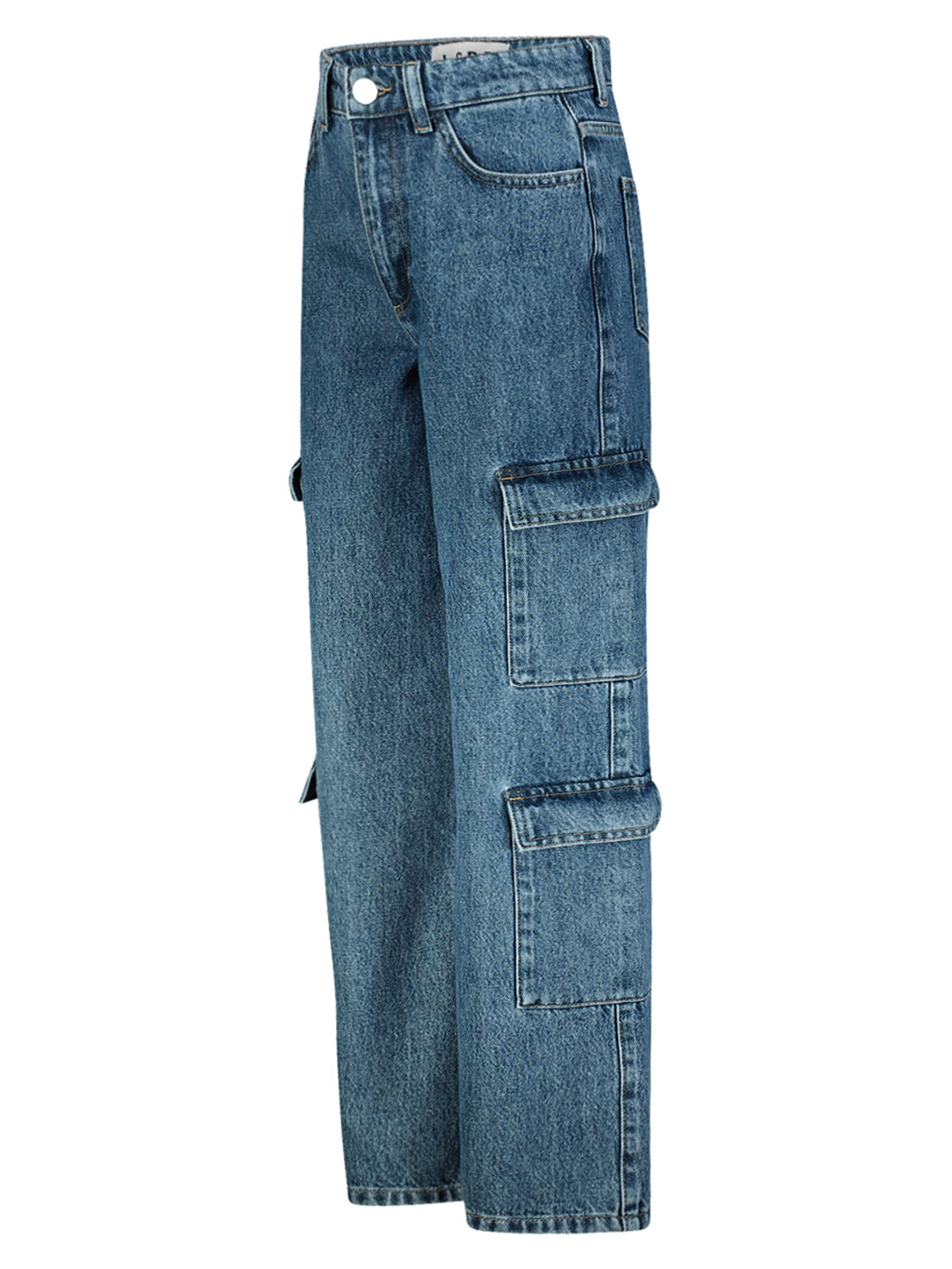 LES COYOTES DE PARIS Kids jeans Blue in Blue 6905198308-4.jpg | NICKIS.com