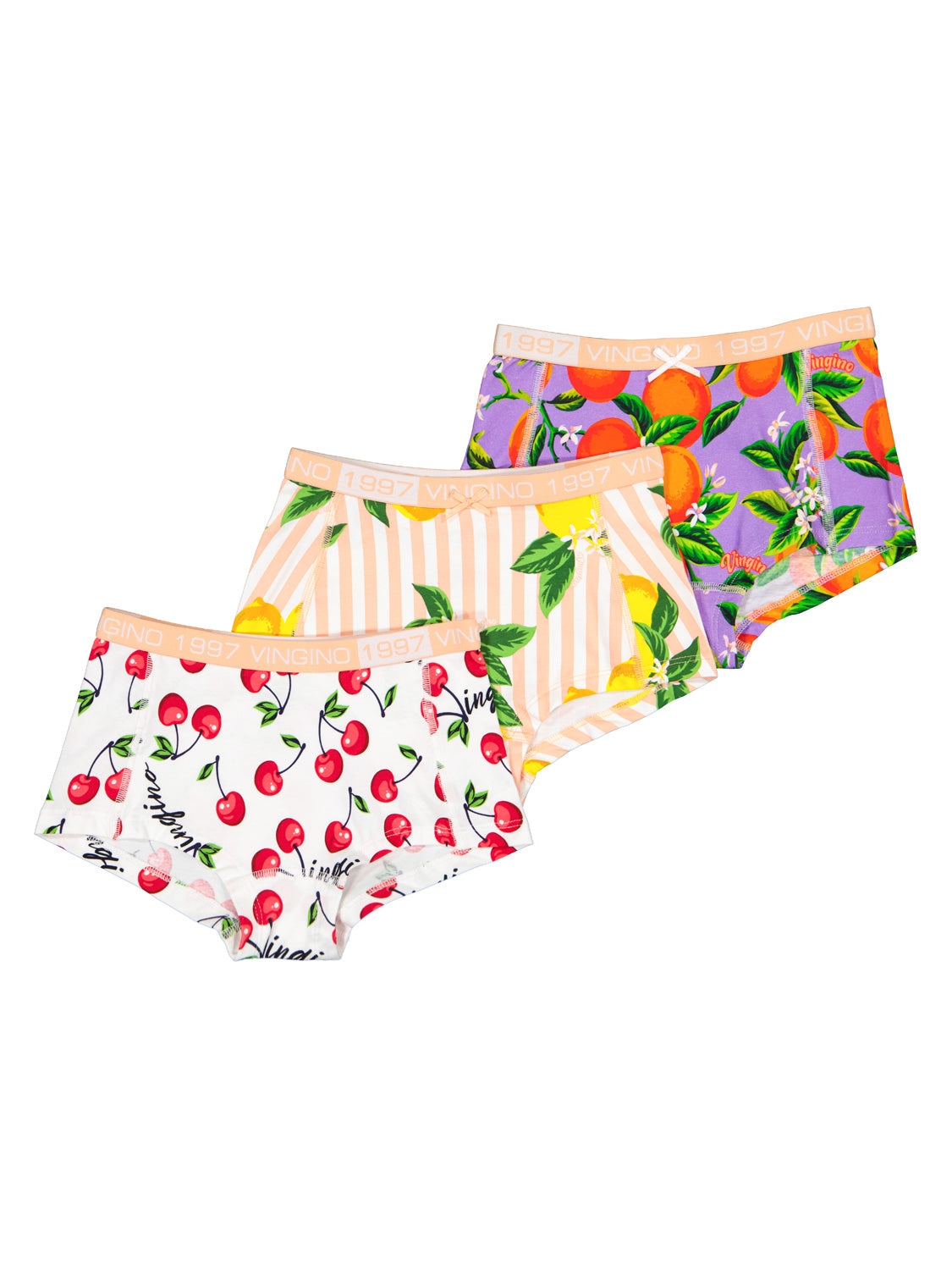 Vingino Kids underpants Fruit White in White 6905201115-1.jpg | NICKIS.com