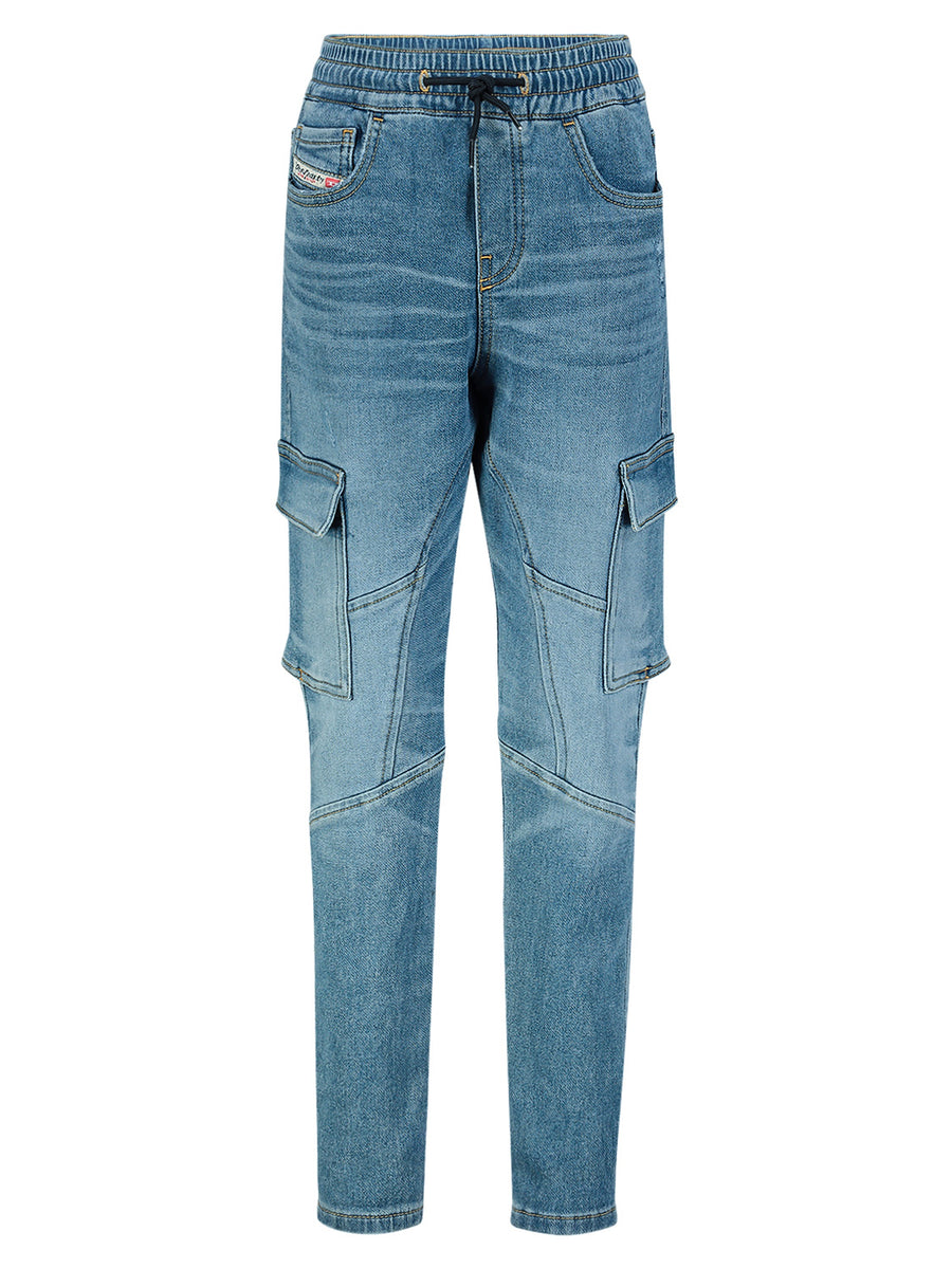 【EEUN】Chilly Pocket Cargo Denim (unisex) 6905207794-