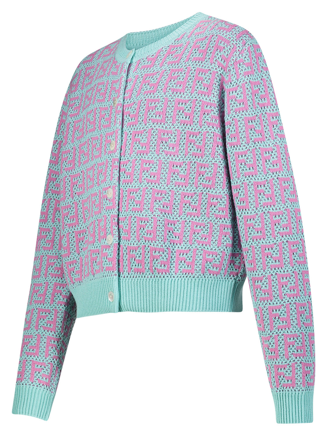 Fendi Kids cardigan Fuchsia in Fuchsia 6905222076-4.jpg | NICKIS.com