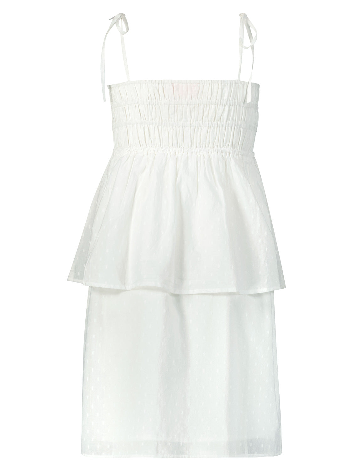 DESIGNERS, REMIX GIRLS Kids dress Velma White in White 6905228627-5.jpg | NICKIS.com