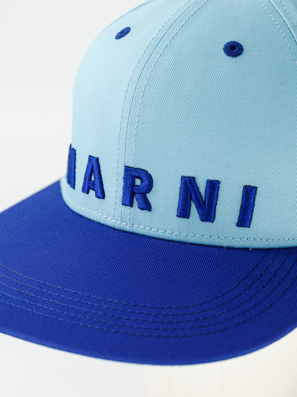 Marni Kids Cap Blue in Blue 6905257450-5.jpg | NICKIS.com