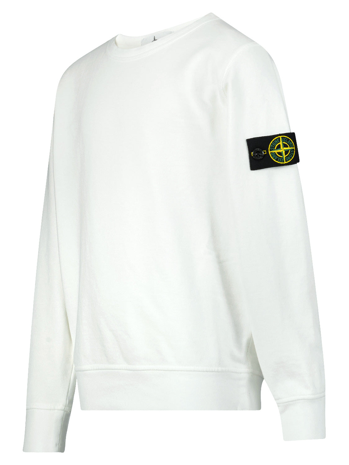 STONE ISLAND JUNIOR Kids Sweatshirt White in White 6905268394-4.jpg | NICKIS.com