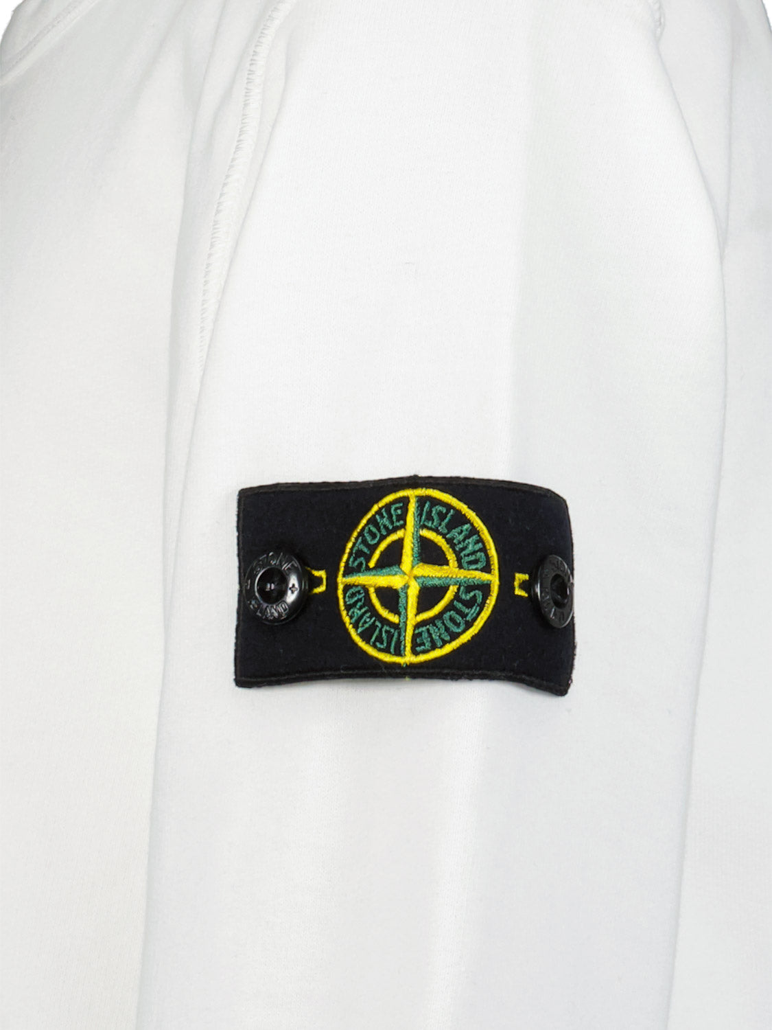 STONE ISLAND JUNIOR Kids Sweatshirt White in White 6905268394-6.jpg | NICKIS.com