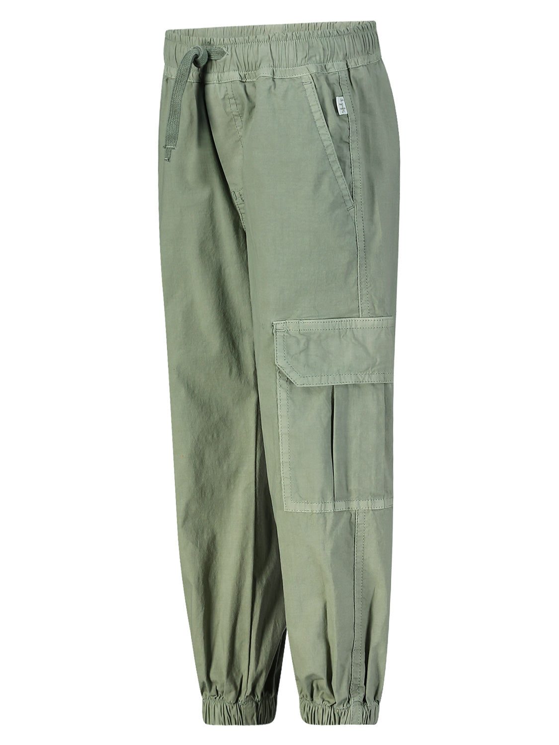 Il Gufo Kids Cargo Trousers Olive Green in Olive Green 6905335015-4.jpg | NICKIS.com