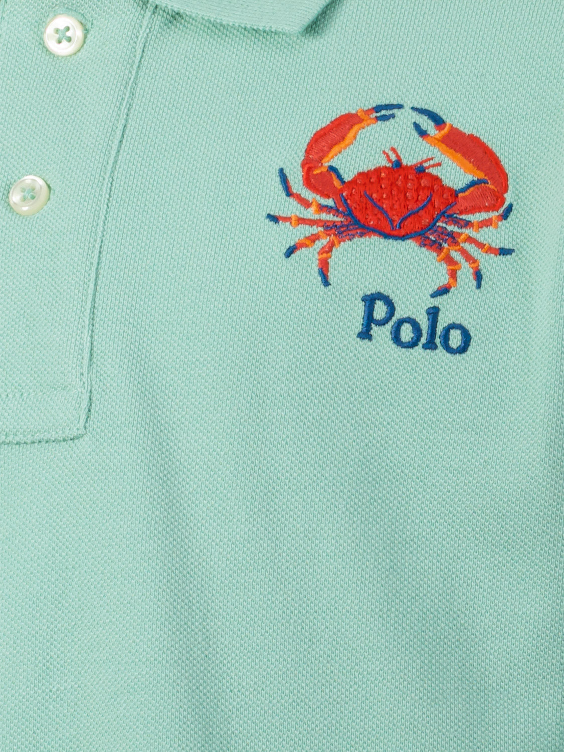 Polo Ralph Lauren Kids Polo Shirt Mint Green in Mint Green 6905423401-7.jpg | NICKIS.com