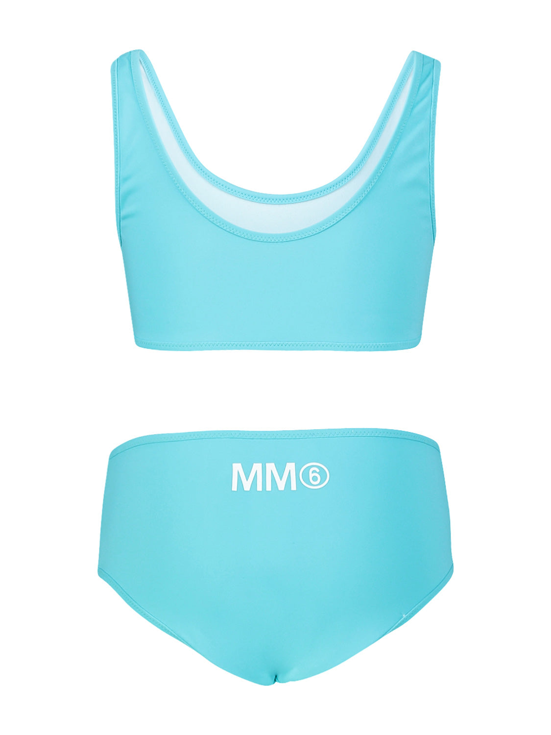 MM6 Maison Margiela Kids bikini Turquoise in Turquoise 6905447326-4.jpg | NICKIS.com