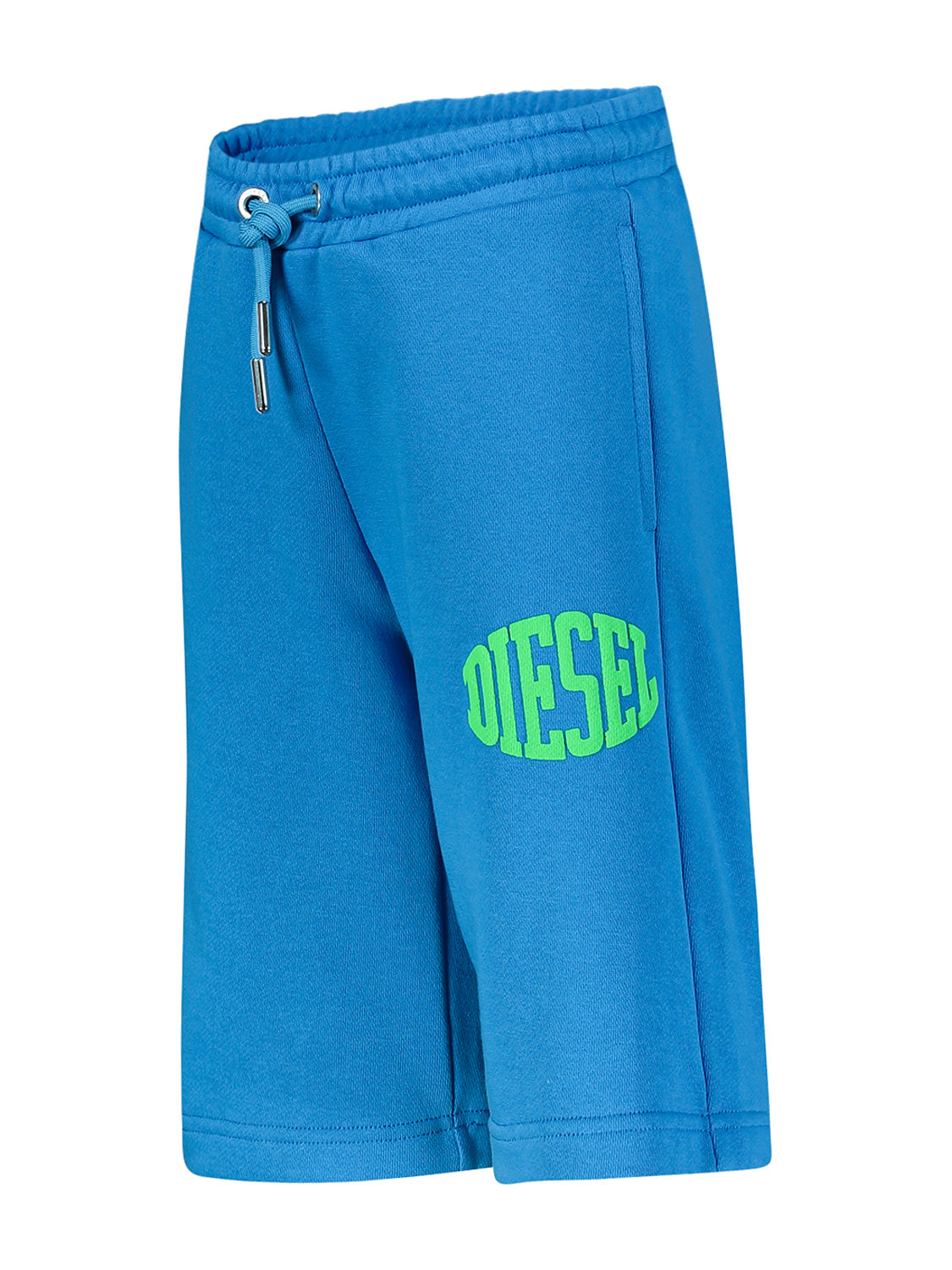 Diesel Kids Sweatshorts Pbol Blue in Blue 6905475543-4.jpg | NICKIS.com