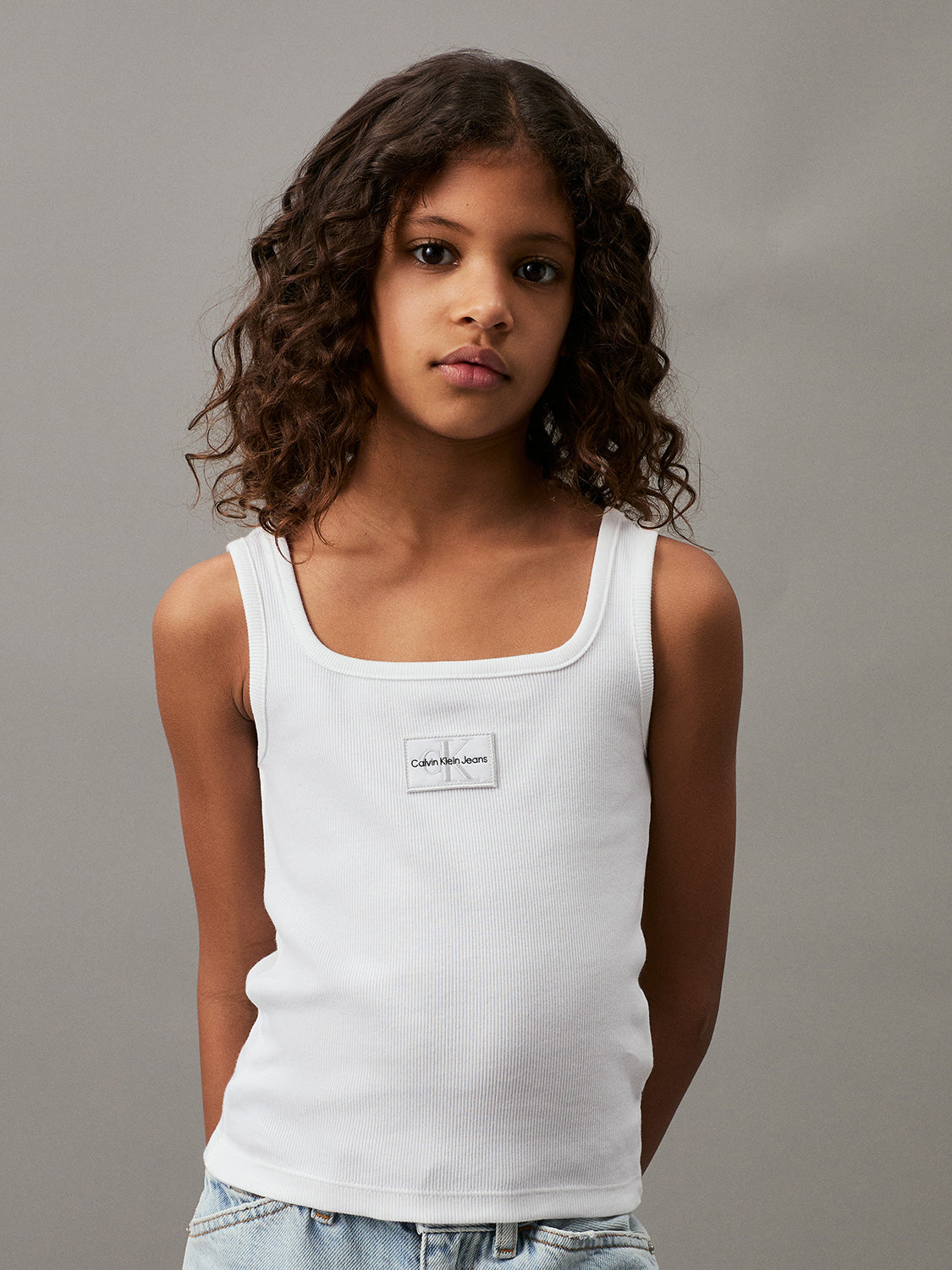 Calvin Klein Top White for Girls