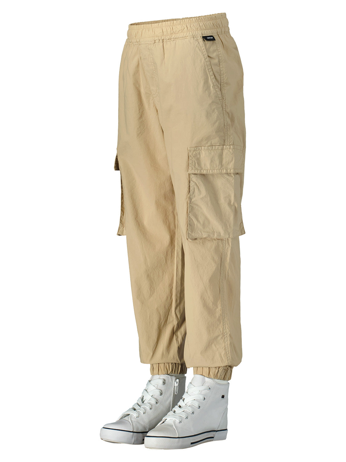 Aspesi Kids Cargo Trousers Beige in Beige 6905586362-5.jpg | NICKIS.com