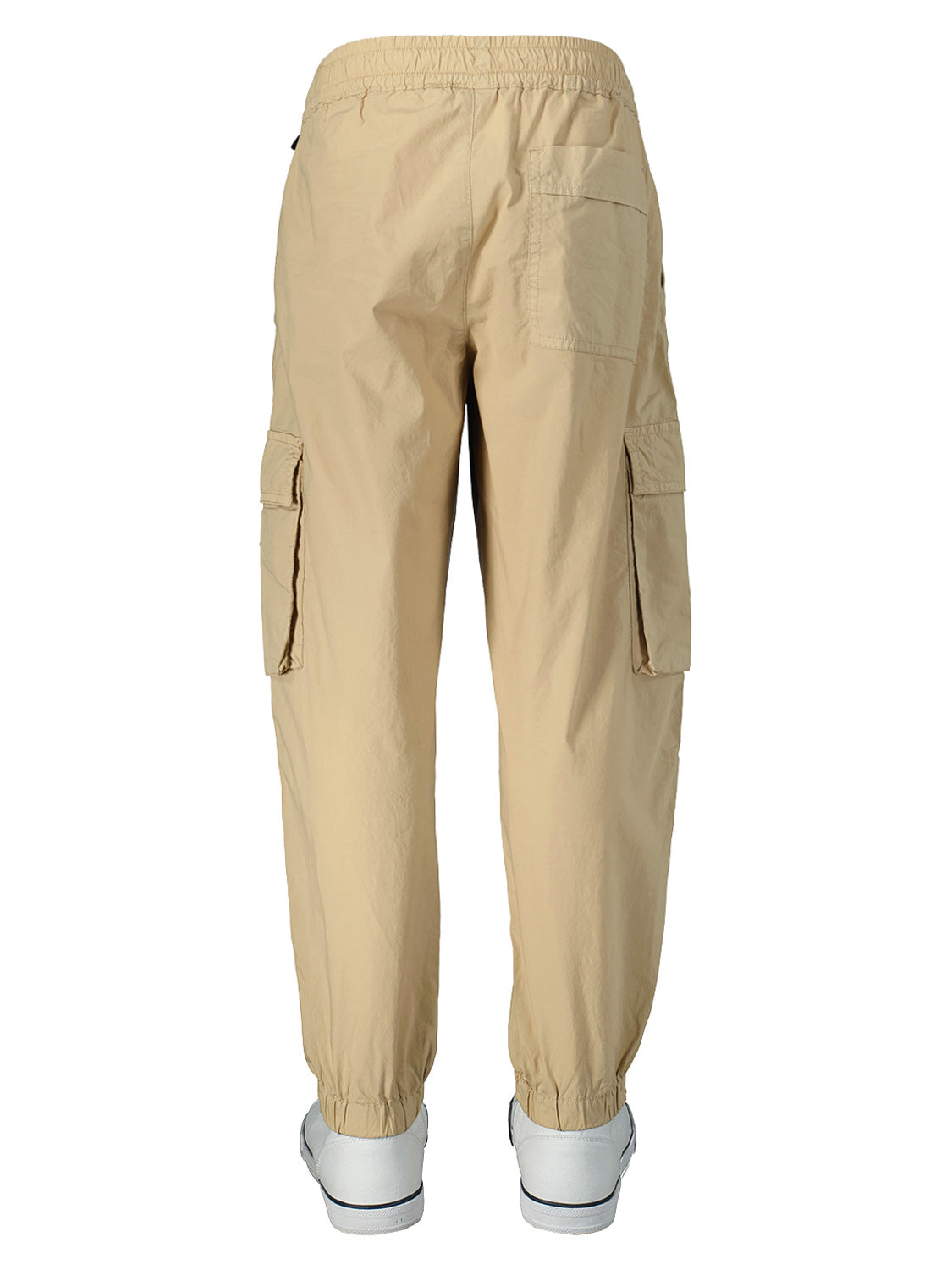 Aspesi Kids Cargo Trousers Beige in Beige 6905586362-6.jpg | NICKIS.com