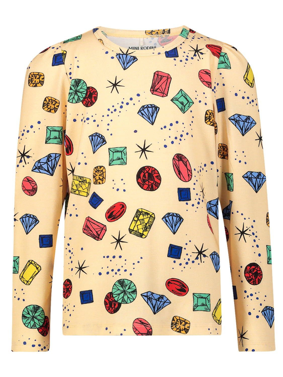 Mini Rodini Kids long-sleeve Jewels Yellow in Yellow 6905591048-1.jpg | NICKIS.com